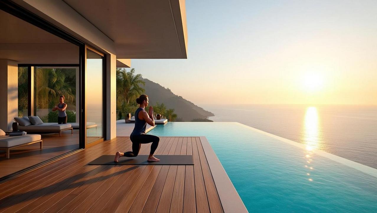 Snapshot of Luxury Penthouse Villas With Private Fitness Centers With Pools