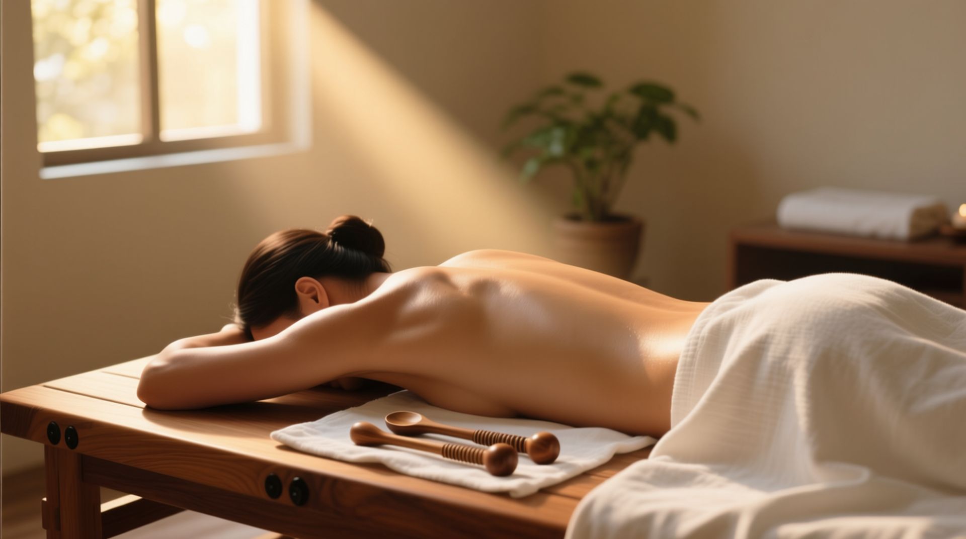 Energetic Balance and Deep Relaxation A detailed product image of an aromatherapy diffuser creating an energetic balance and deep relaxation.