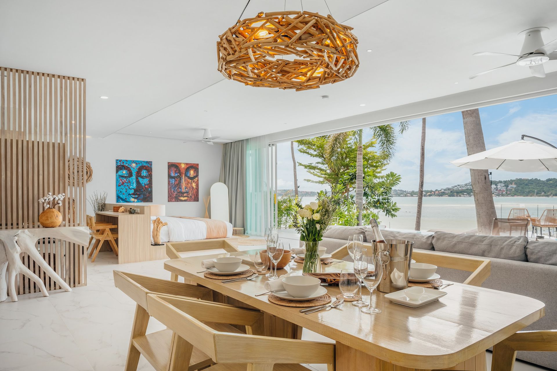 Luxury 1-Bedroom Beachfront Villa For Rent in Koh Samui with Private ... - Luxury Private Beachfront Villas For Rent
