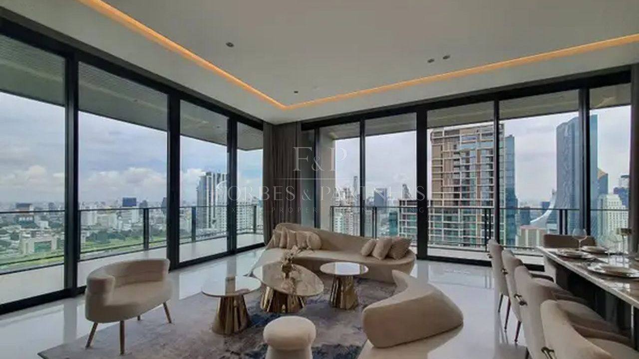 Panoramic Perfection: 3-Bedroom Luxury at Sindhorn Kempinski Residences - Pathumwan, Bangkok, Thailand