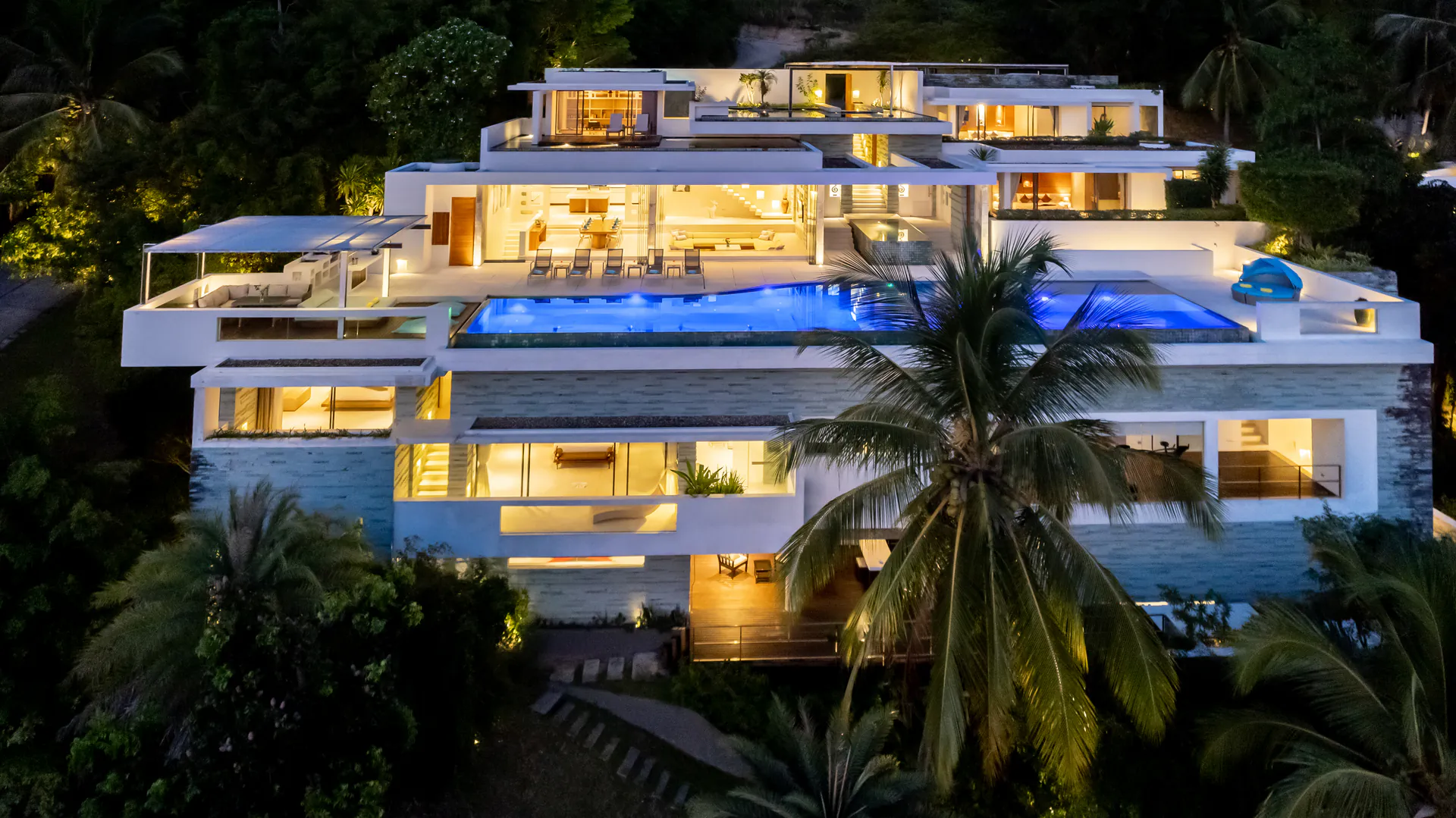 Immersive 5-Bedroom Luxury Pool Villa with Sea View in Koh Samui - Ang Thong, Ko Samui, Thailand