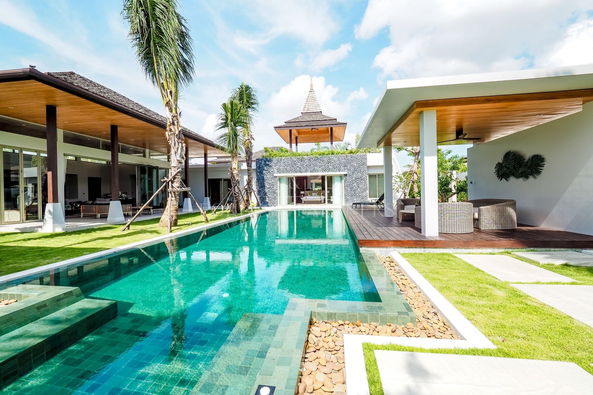 4 Bed Balinese and stylish Botanica Hillside pool villas - Cherngtalay, Phuket, Thailand