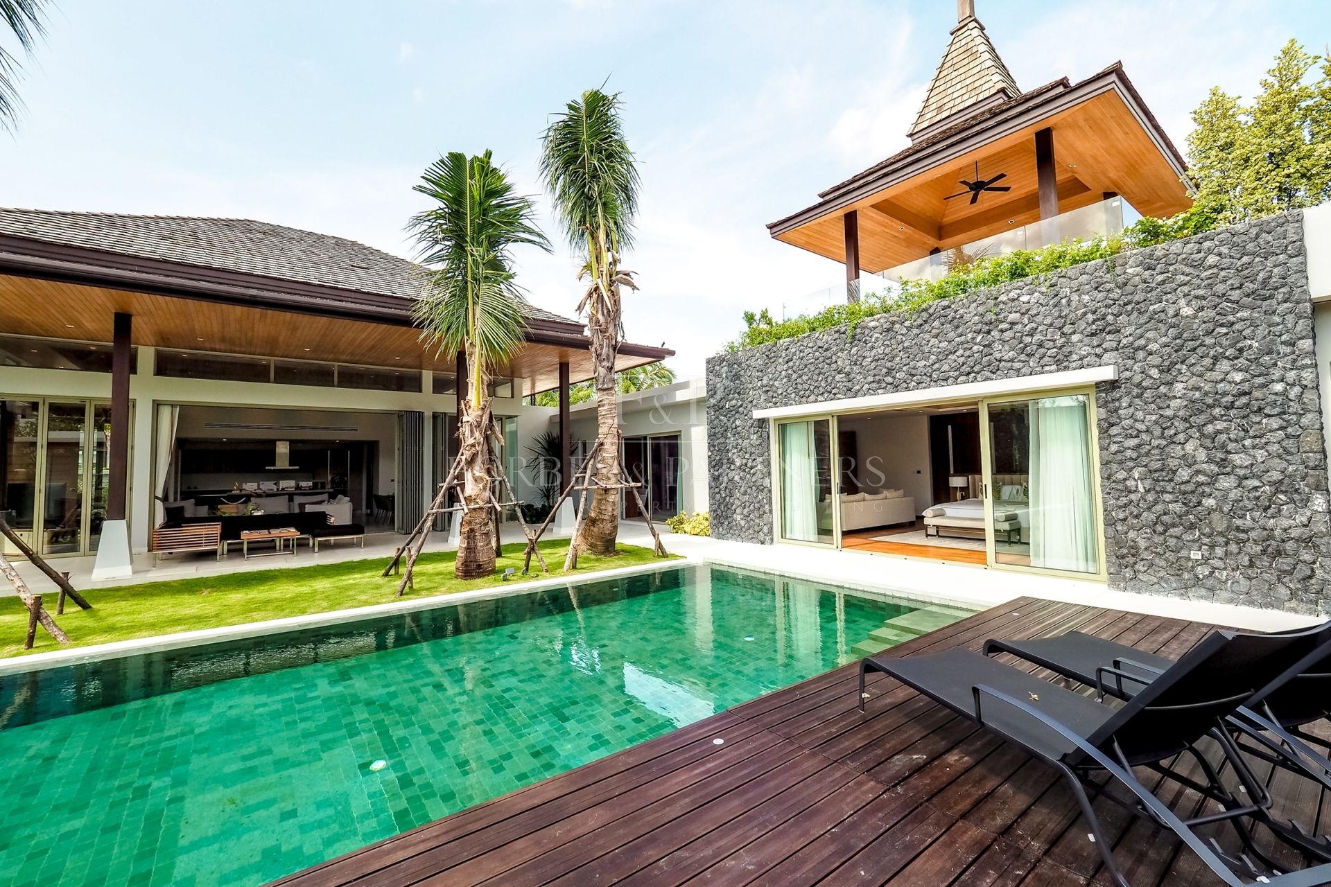 4 Bed Balinese and stylish Botanica Hillside pool villas - Cherngtalay, Phuket, Thailand