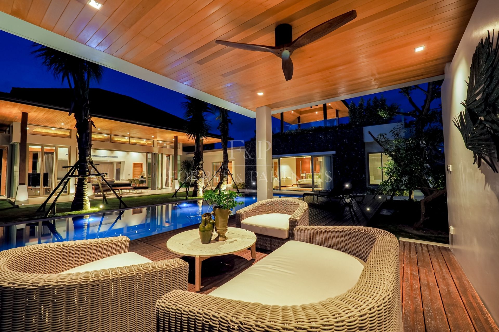 4 Bed Balinese and stylish Botanica Hillside pool villas - Cherngtalay, Phuket, Thailand