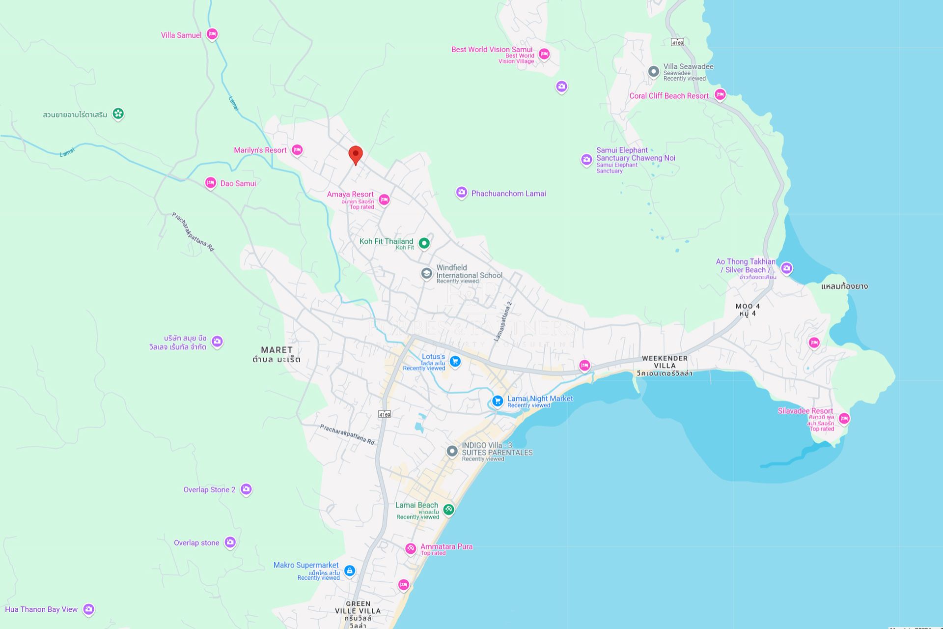 Premium 1248 SQM Land for Sale in Lamai, Koh Samui - Lamai, Ko Samui, Thailand