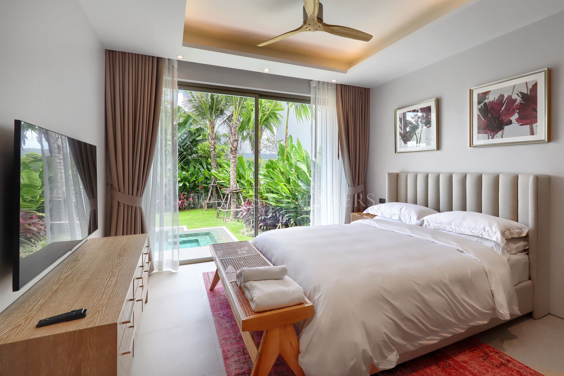 Villa Infused with Balinese Aesthetics - Layan, Phuket, Thailand