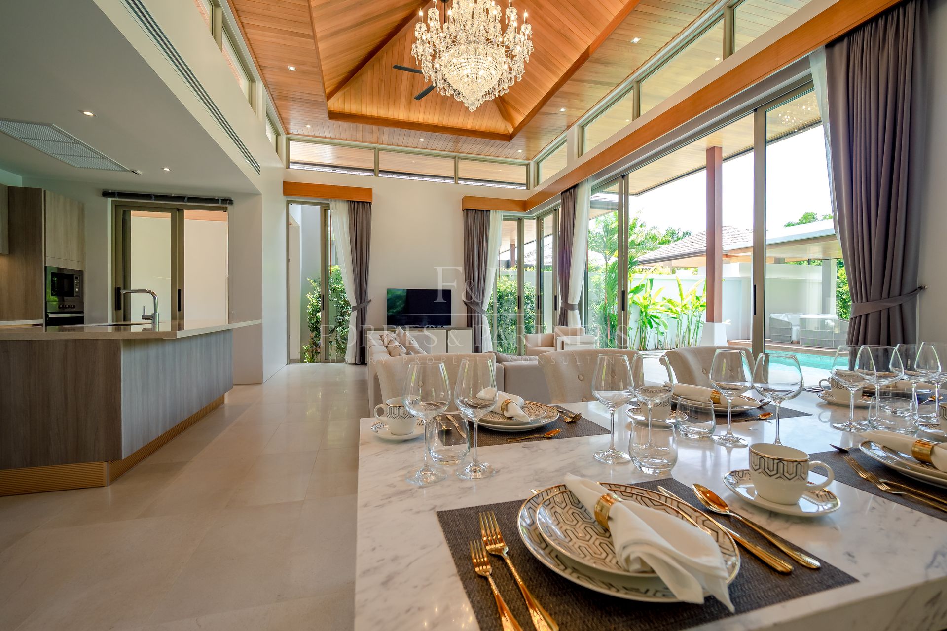 Villa Infused with Balinese Aesthetics - Layan, Phuket, Thailand