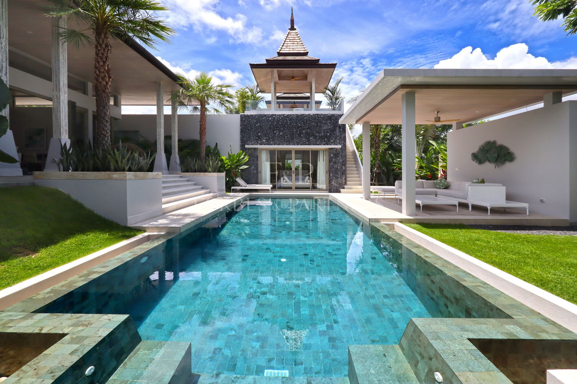 Villa Infused with Balinese Aesthetics - Layan, Phuket, Thailand