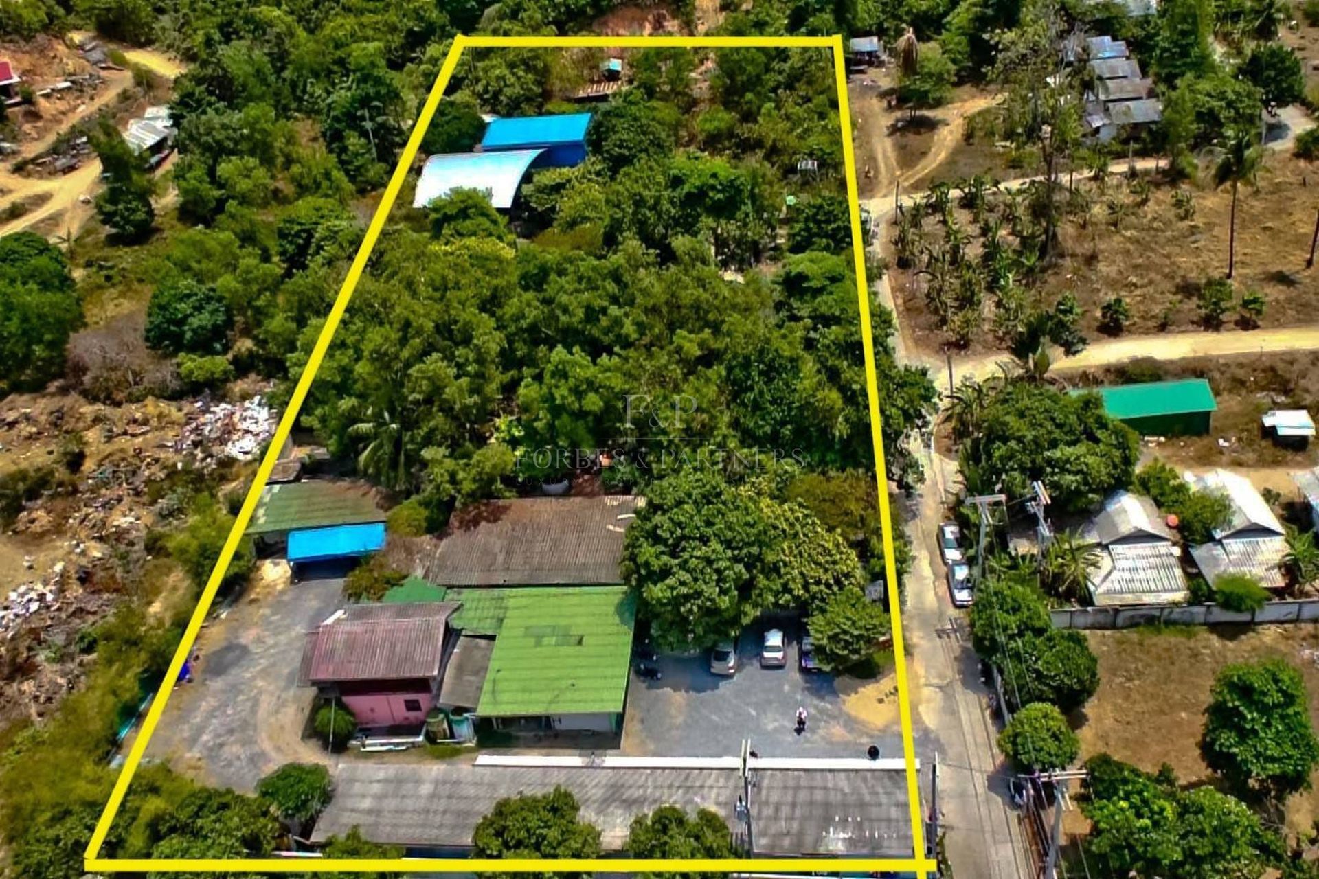 5-Rai Mountain and Sea View Land in Bang Rak, Koh Samui - Bang Rak, Ko Samui, Thailand