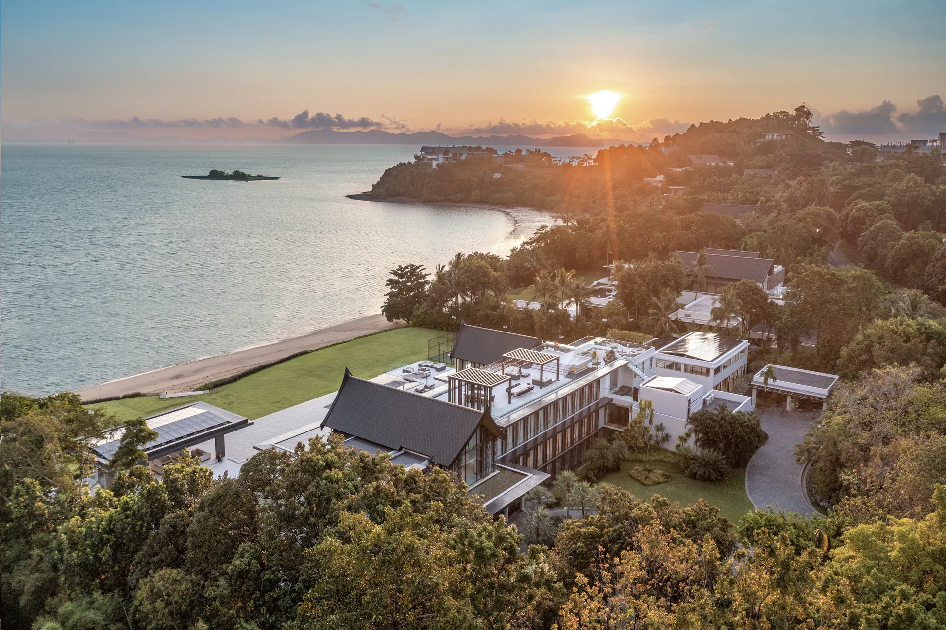 Exclusive 7-Bedroom Property For Rent Phuket Beachfront Estate with Tennis Court and Cinema - Cape Yamu, Phuket, Thailand