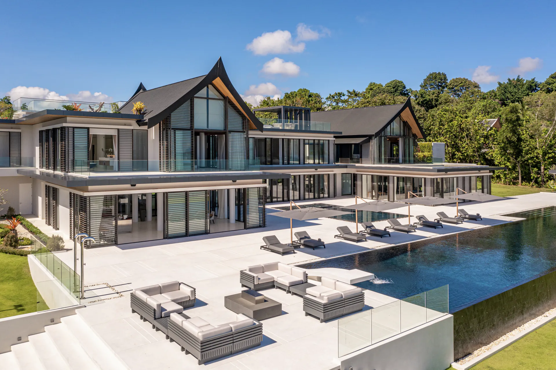 Exclusive 7-Bedroom Property For Rent Phuket Beachfront Estate with Tennis Court and Cinema - Cape Yamu, Phuket, Thailand