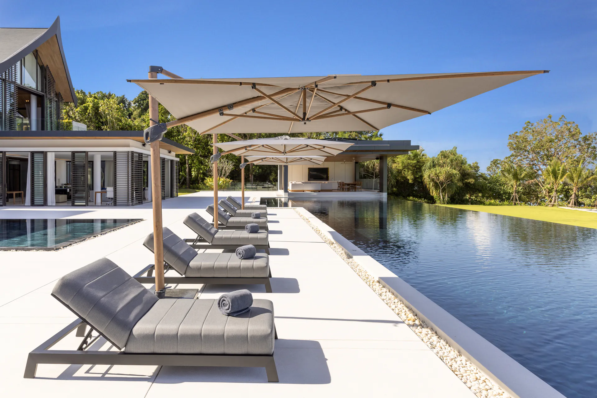 Exclusive 7-Bedroom Property For Rent Phuket Beachfront Estate with Tennis Court and Cinema - Cape Yamu, Phuket, Thailand