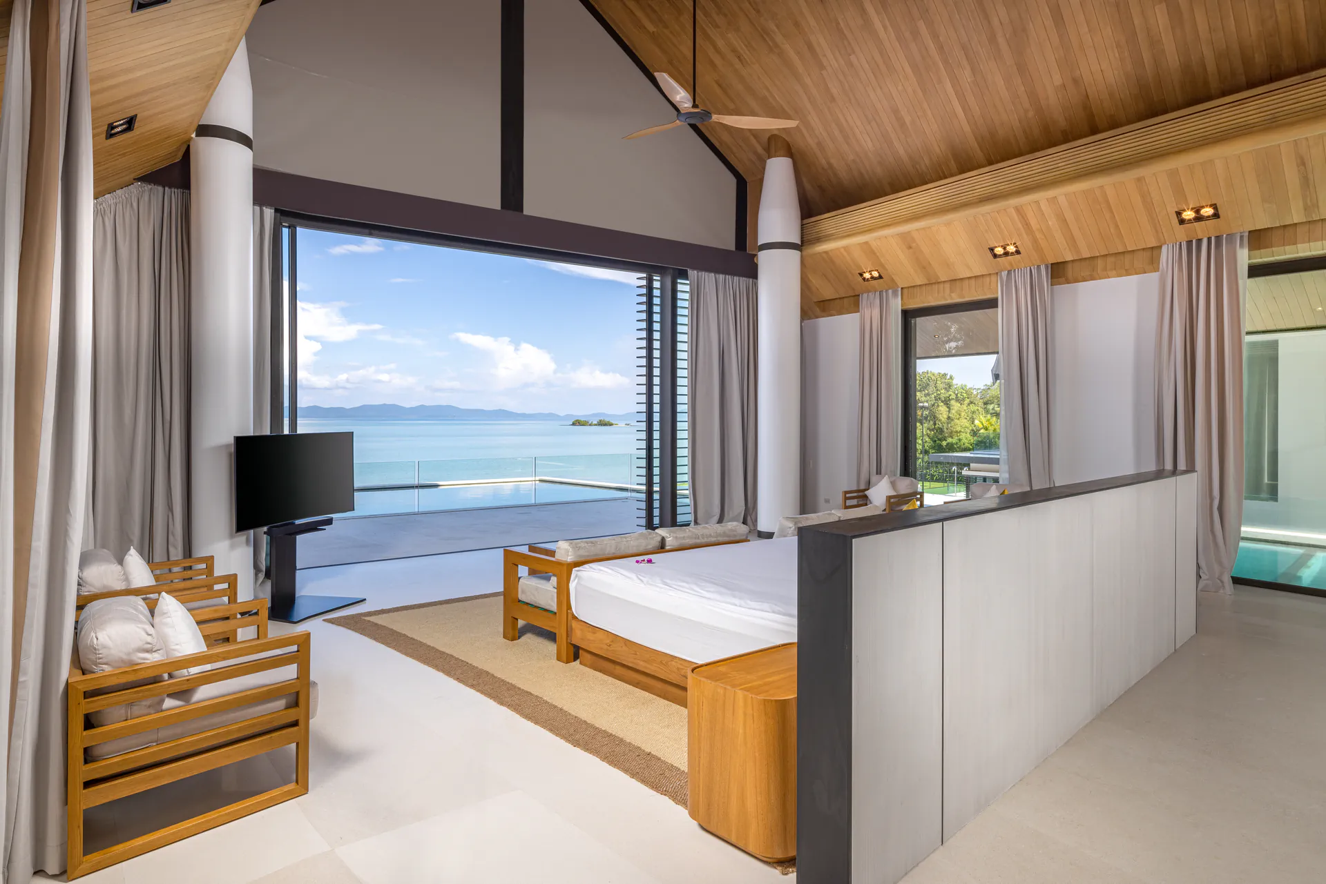 Exclusive 7-Bedroom Property For Rent Phuket Beachfront Estate with Tennis Court and Cinema - Cape Yamu, Phuket, Thailand
