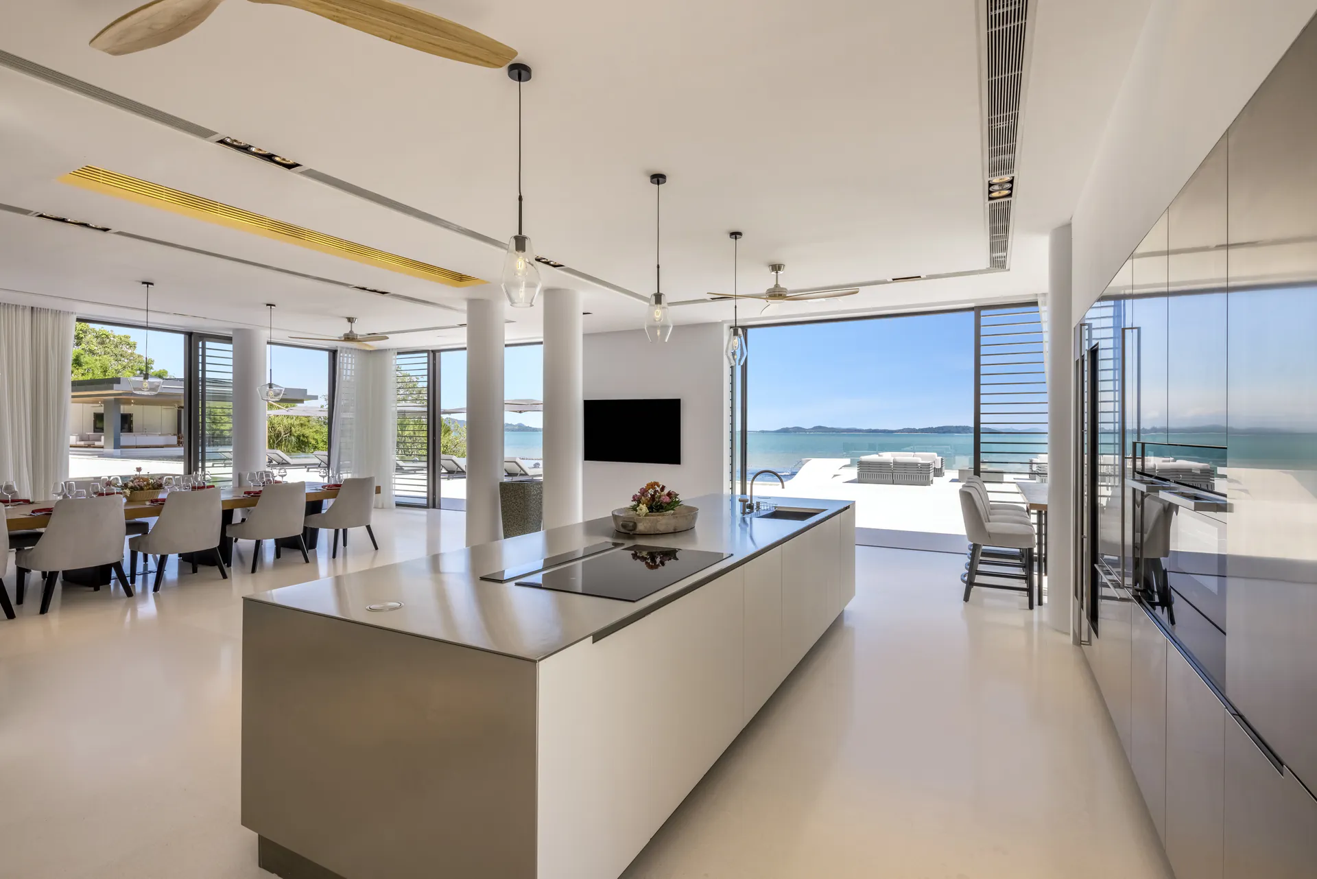 Exclusive 7-Bedroom Property For Rent Phuket Beachfront Estate with Tennis Court and Cinema - Cape Yamu, Phuket, Thailand