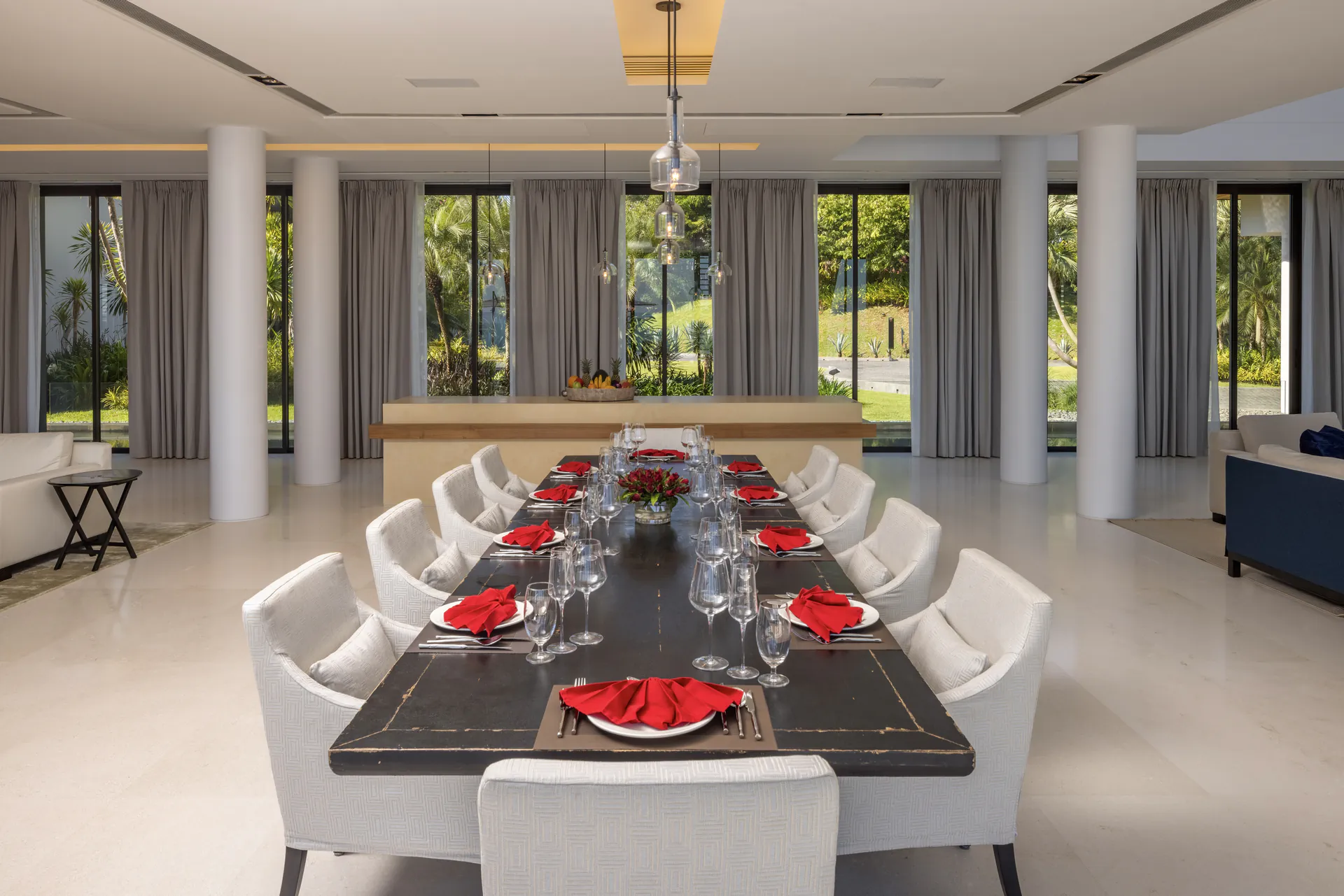 Exclusive 7-Bedroom Property For Rent Phuket Beachfront Estate with Tennis Court and Cinema - Cape Yamu, Phuket, Thailand