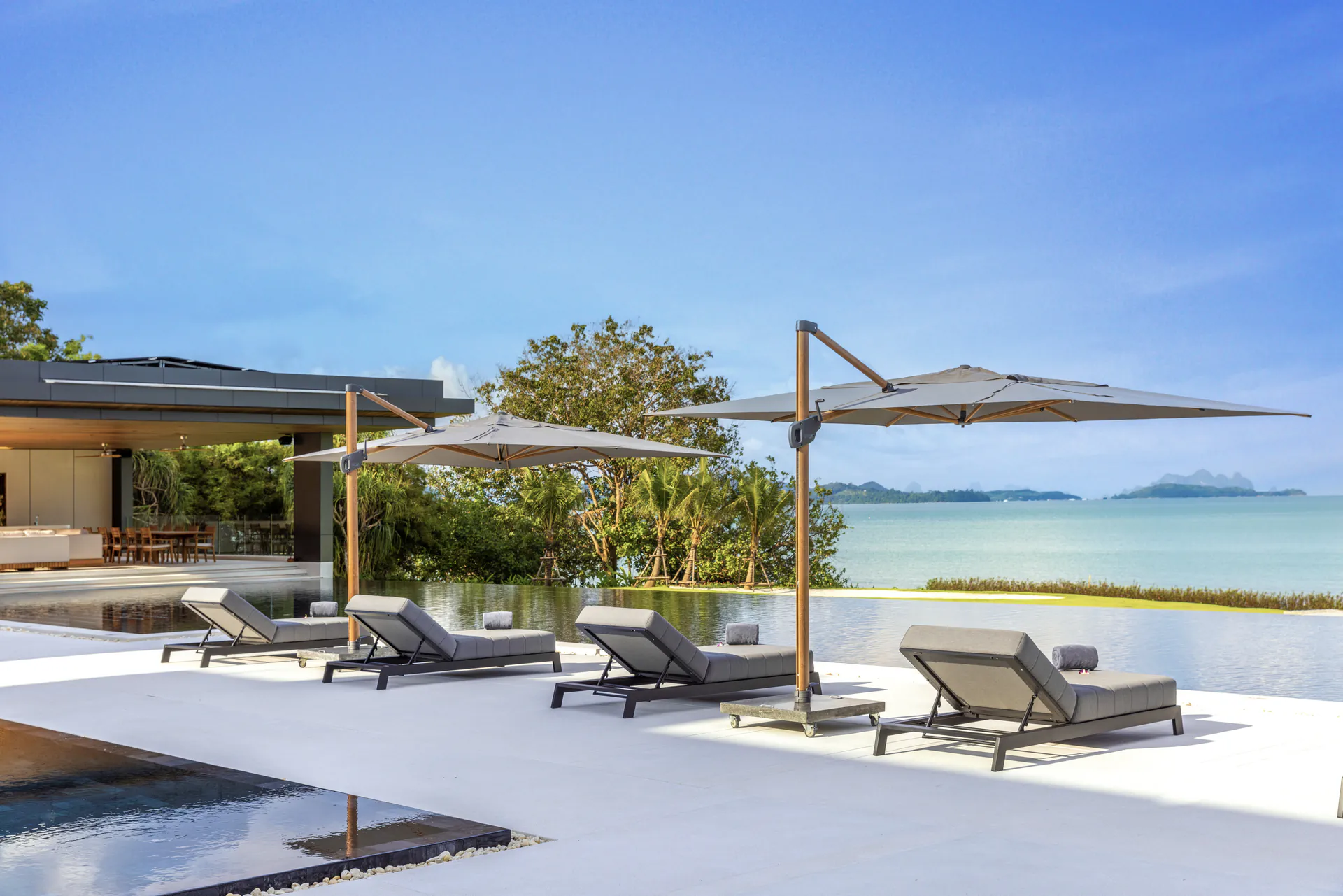 Exclusive 7-Bedroom Property For Rent Phuket Beachfront Estate with Tennis Court and Cinema - Cape Yamu, Phuket, Thailand