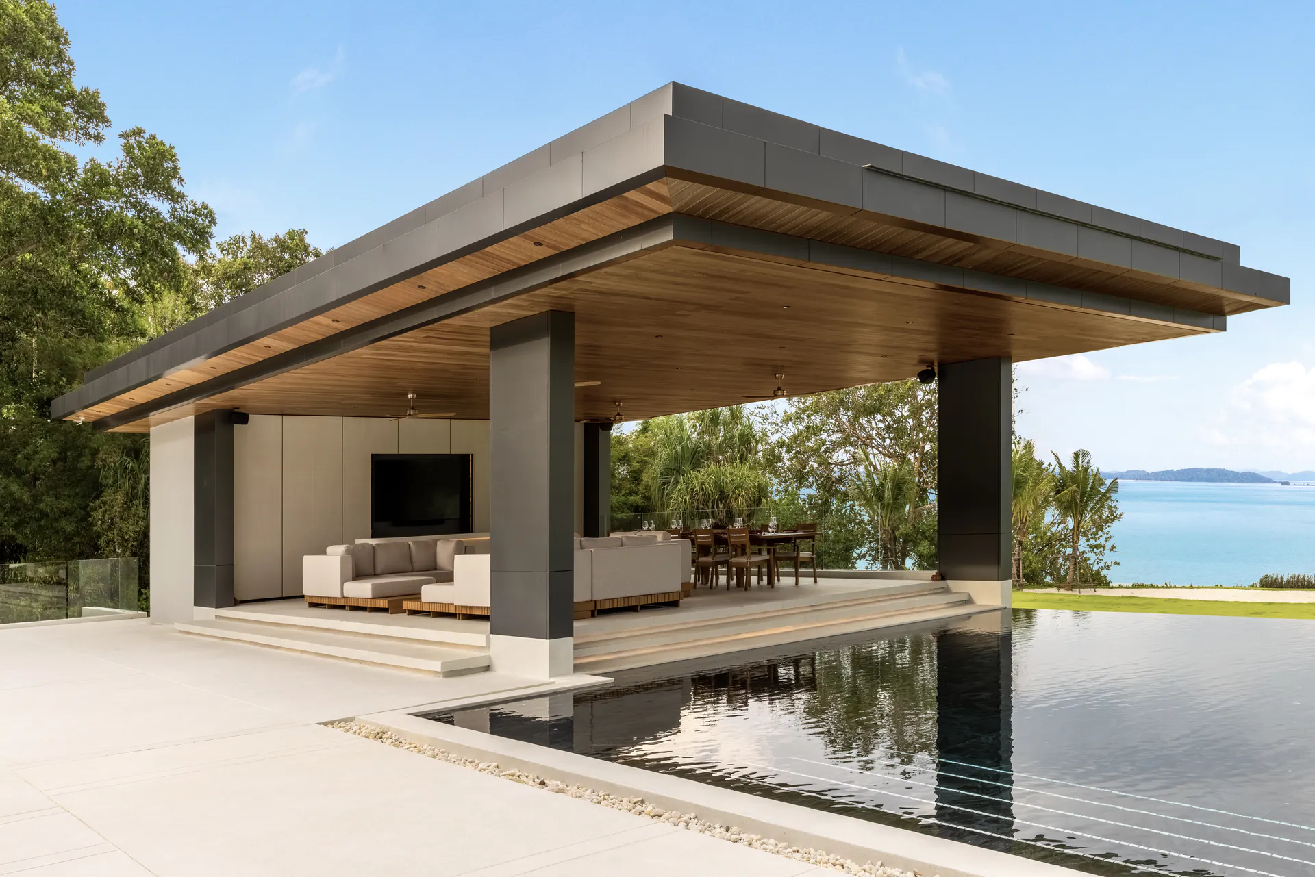 Exclusive 7-Bedroom Property For Rent Phuket Beachfront Estate with Tennis Court and Cinema - Cape Yamu, Phuket, Thailand