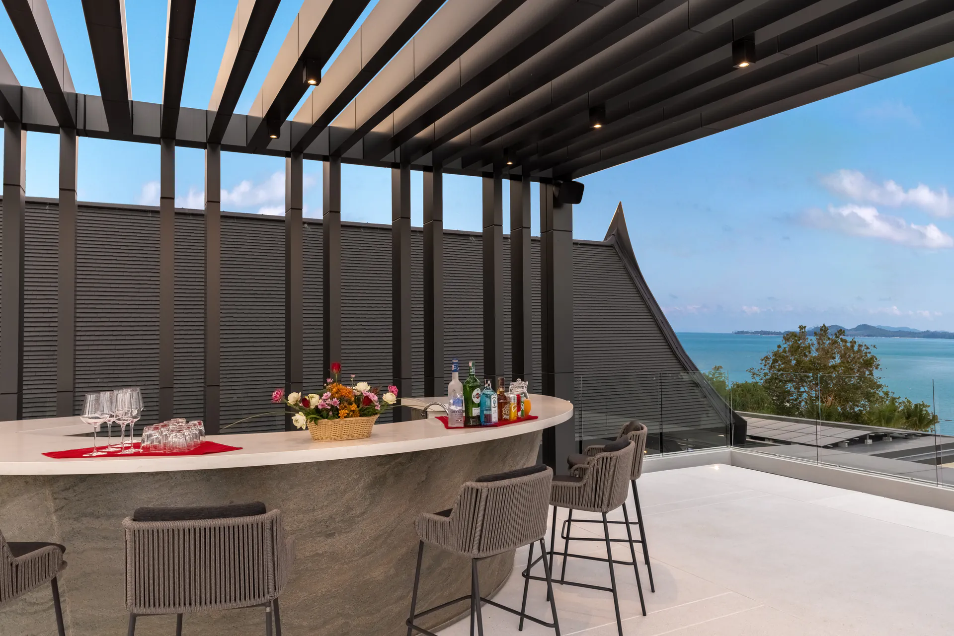 Exclusive 7-Bedroom Property For Rent Phuket Beachfront Estate with Tennis Court and Cinema - Cape Yamu, Phuket, Thailand