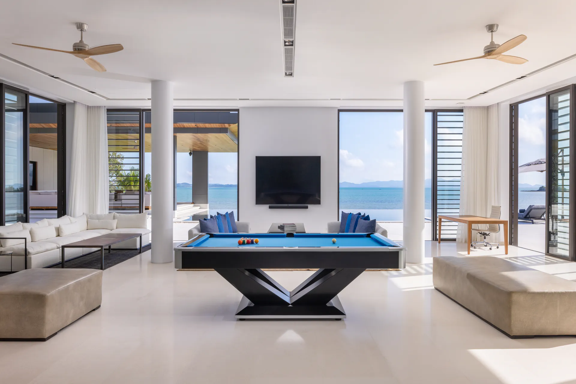 Exclusive 7-Bedroom Property For Rent Phuket Beachfront Estate with Tennis Court and Cinema - Cape Yamu, Phuket, Thailand