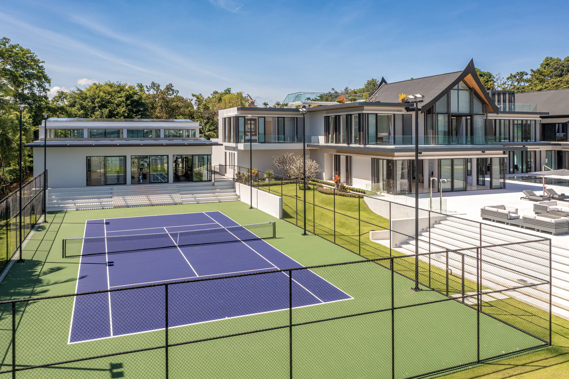 Exclusive 7-Bedroom Property For Rent Phuket Beachfront Estate with Tennis Court and Cinema - Cape Yamu, Phuket, Thailand