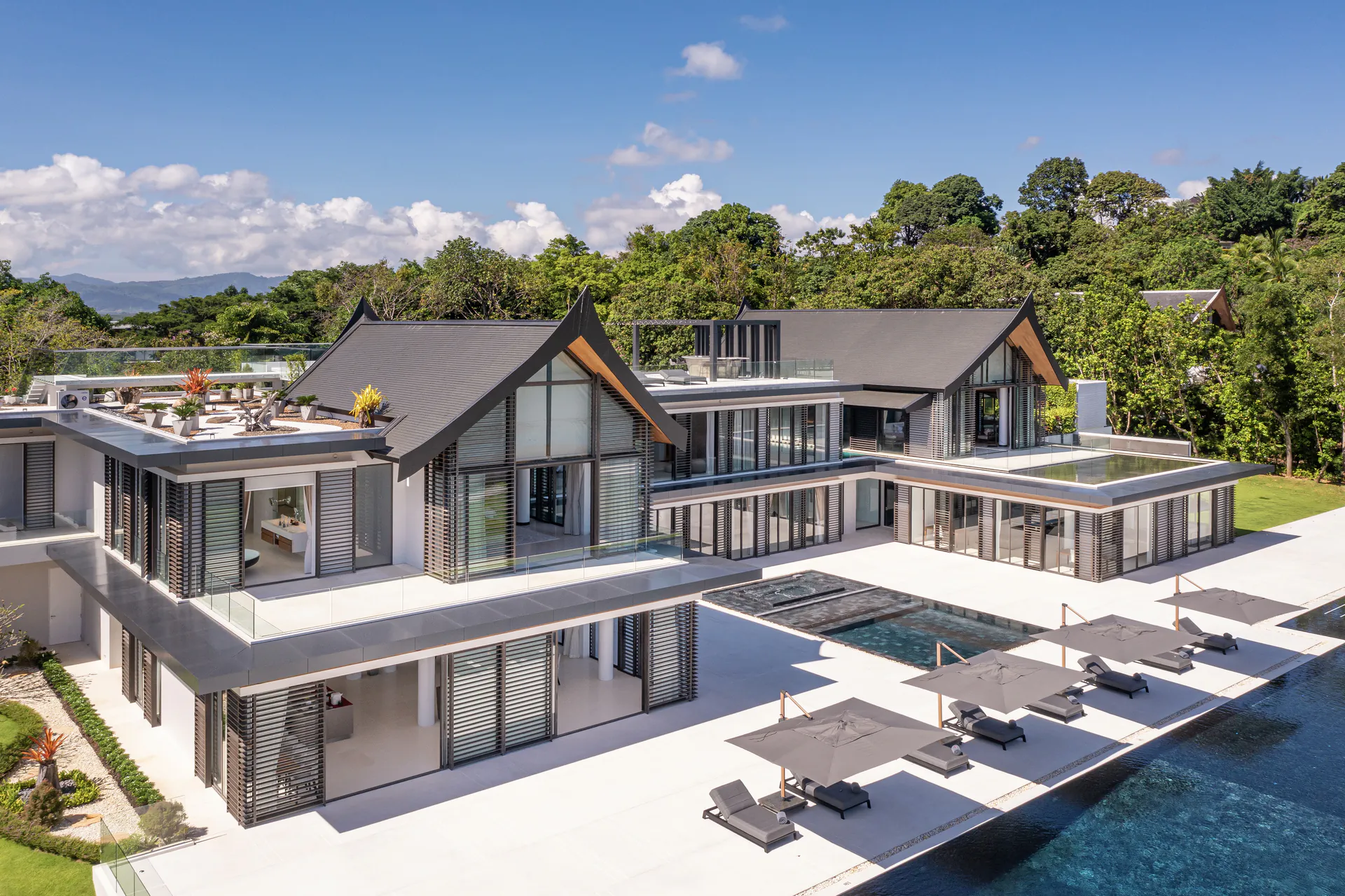 Exclusive 7-Bedroom Property For Rent Phuket Beachfront Estate with Tennis Court and Cinema - Cape Yamu, Phuket, Thailand
