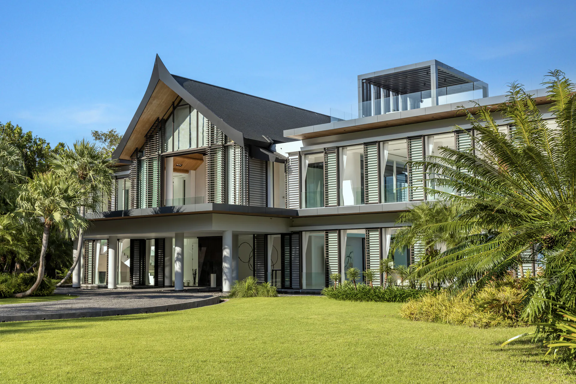 Exclusive 7-Bedroom Property For Rent Phuket Beachfront Estate with Tennis Court and Cinema - Cape Yamu, Phuket, Thailand
