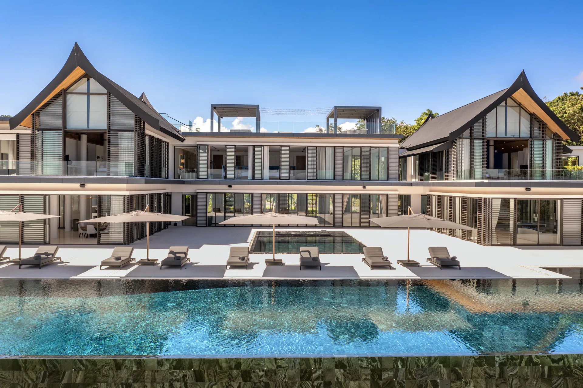 Exclusive 7-Bedroom Property For Rent Phuket Beachfront Estate with Tennis Court and Cinema - Cape Yamu, Phuket, Thailand