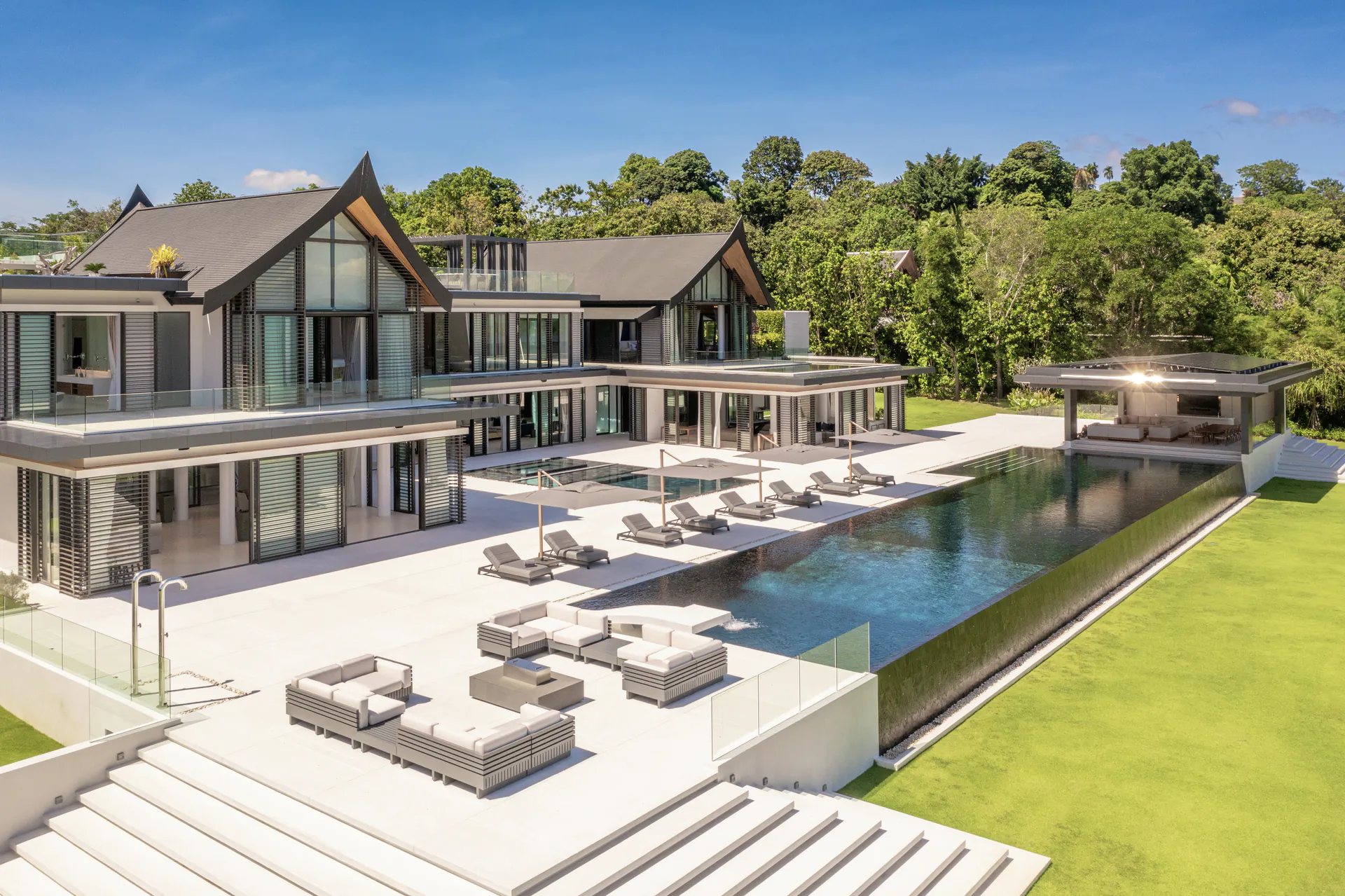 Exclusive 7-Bedroom Property For Rent Phuket Beachfront Estate with Tennis Court and Cinema - Cape Yamu, Phuket, Thailand