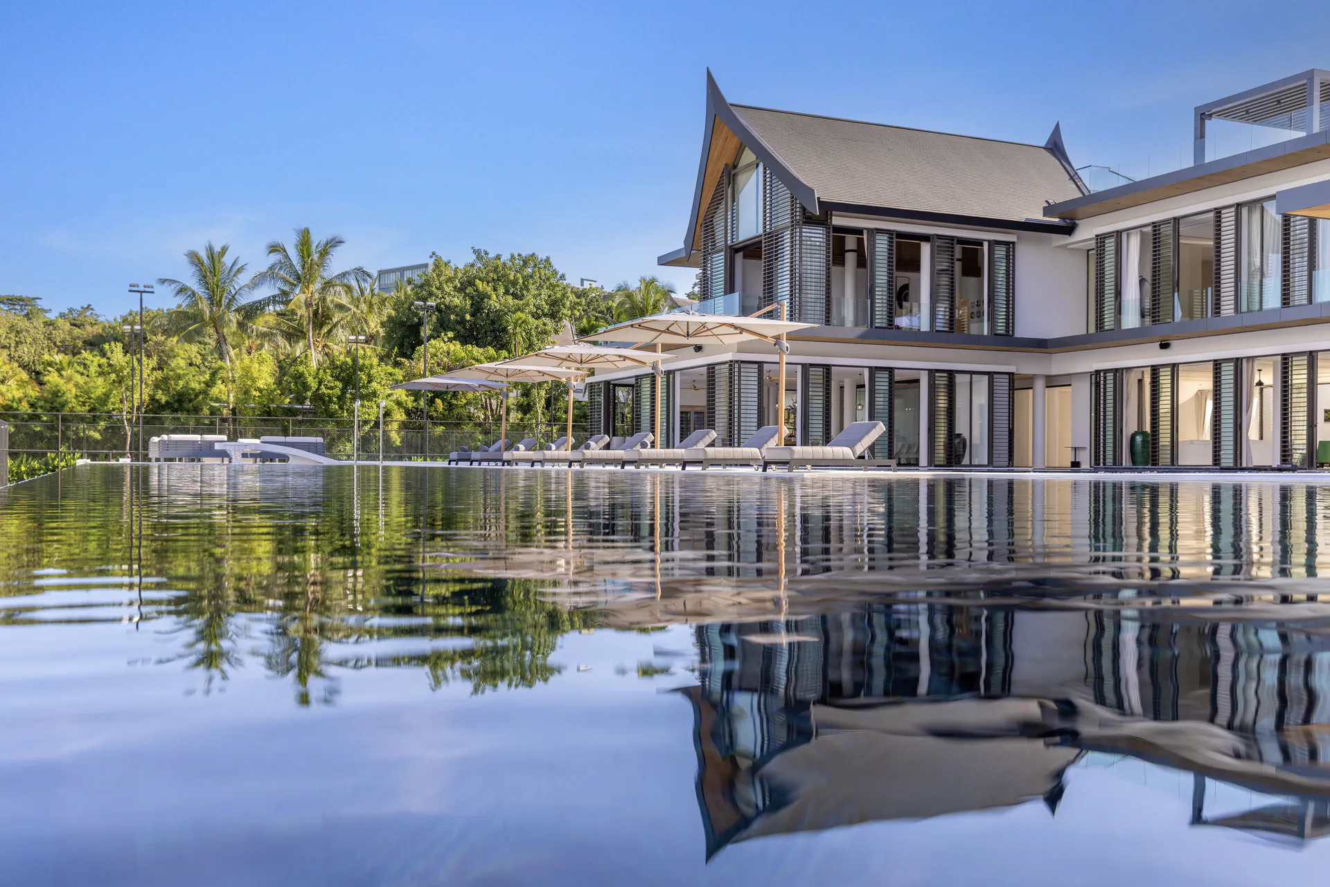 Exclusive 7-Bedroom Property For Rent Phuket Beachfront Estate with Tennis Court and Cinema - Cape Yamu, Phuket, Thailand
