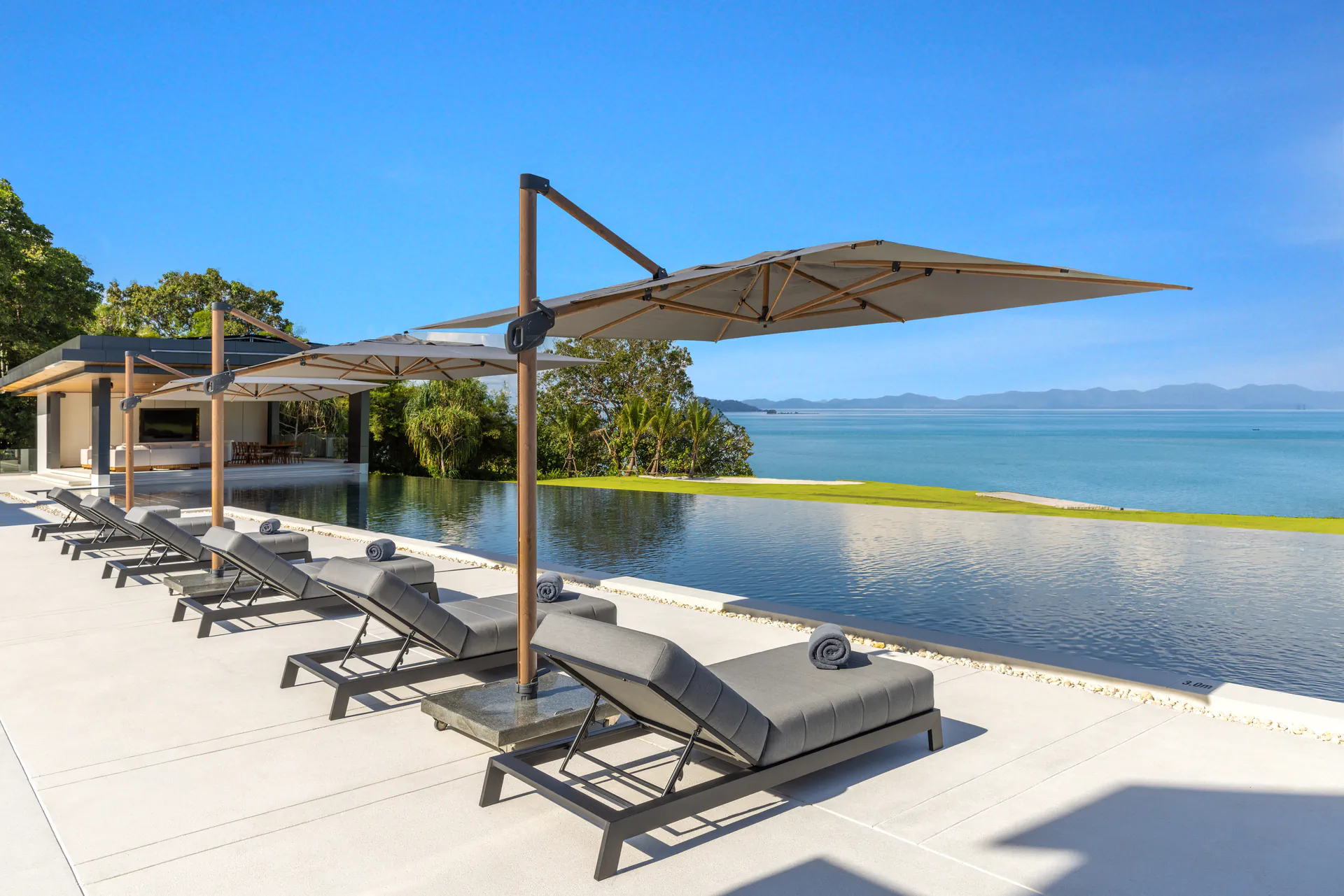 Exclusive 7-Bedroom Property For Rent Phuket Beachfront Estate with Tennis Court and Cinema - Cape Yamu, Phuket, Thailand