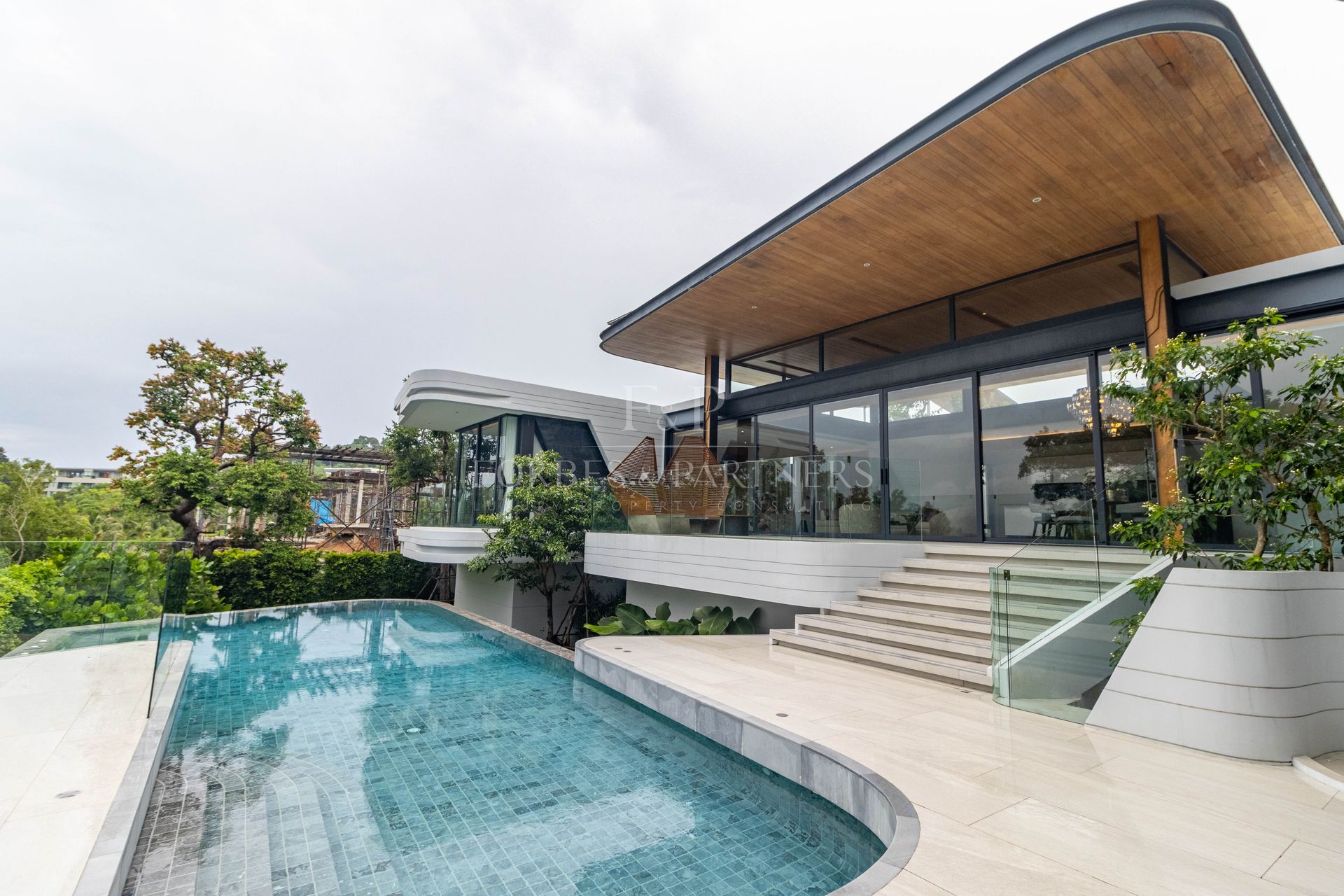 Spectacular Balinese Style hillside Pool Villa - Layan, Phuket, Thailand