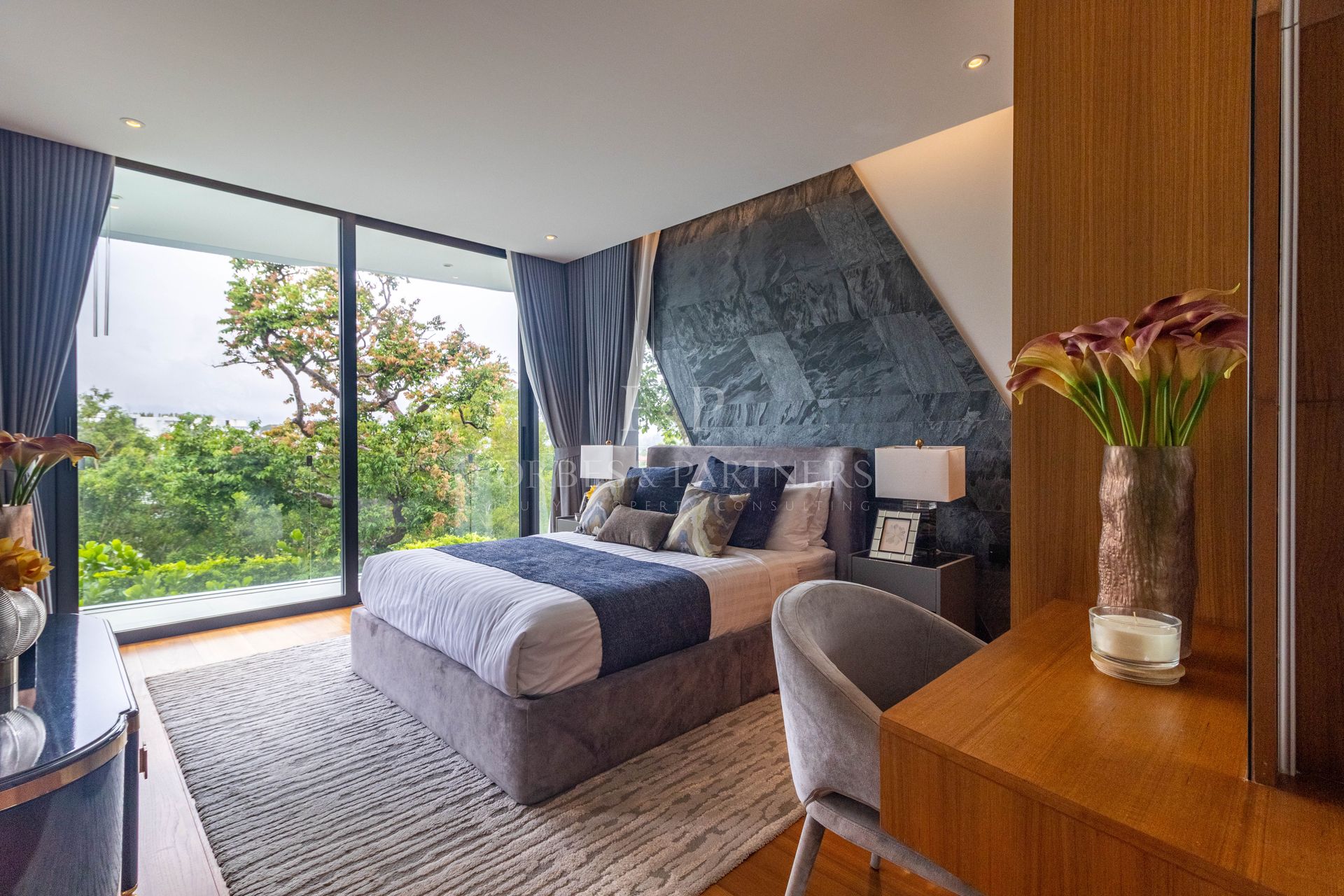 Spectacular Balinese Style hillside Pool Villa - Layan, Phuket, Thailand