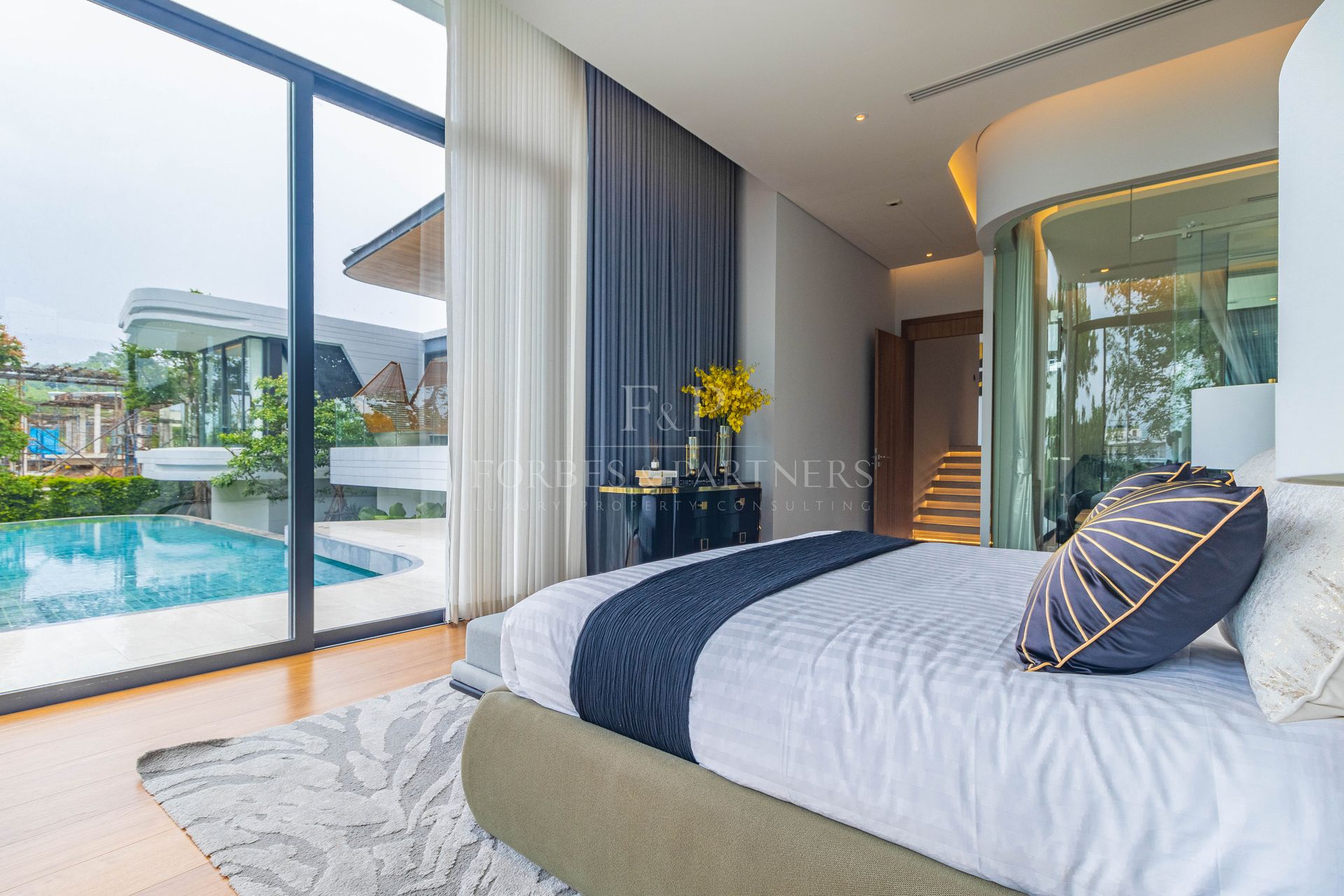 Spectacular Balinese Style hillside Pool Villa - Layan, Phuket, Thailand