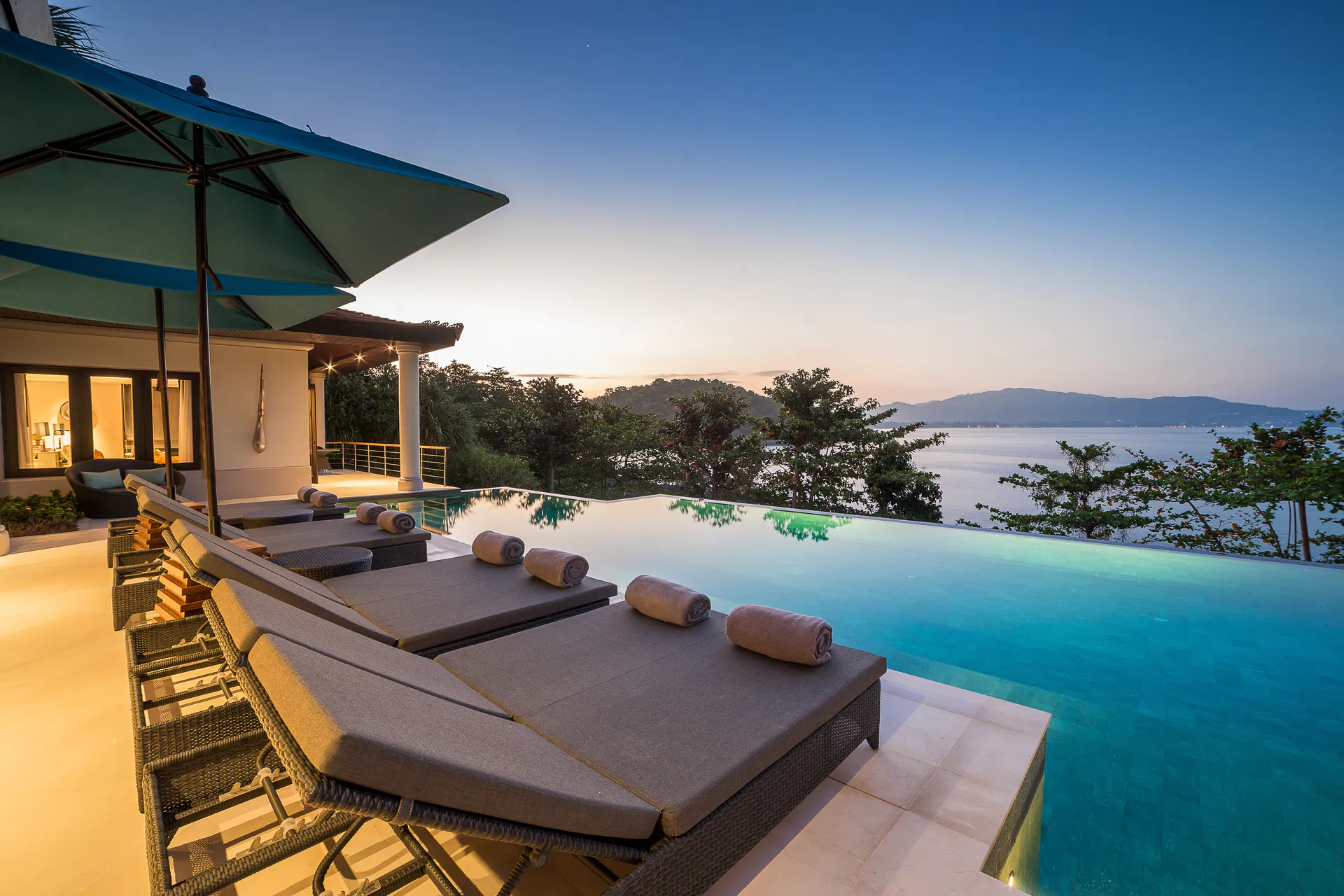 View of Luxury 6-Bedroom Oceanfront Villa For Rent with Private Chef in Elite ...