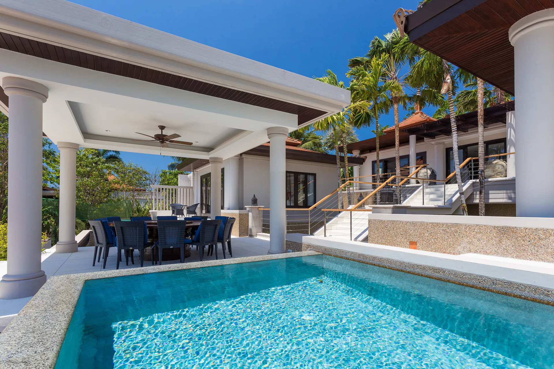 Luxury 6-Bedroom Oceanfront Villa For Rent with Private Chef in Elite ...