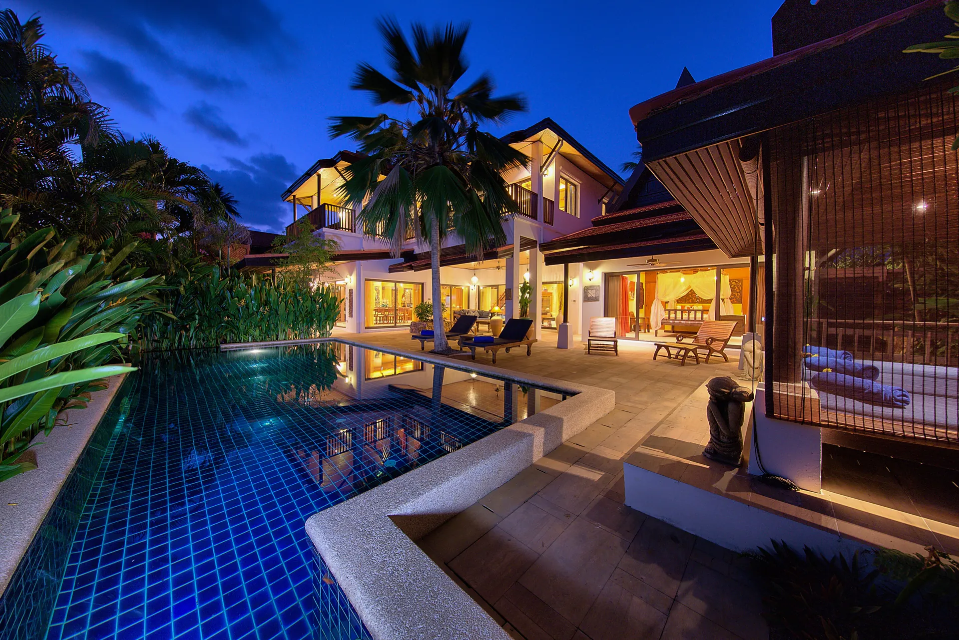 Visual Reference: Stunning 3 Bedroom Beach Villa For Rent Koh Samui With