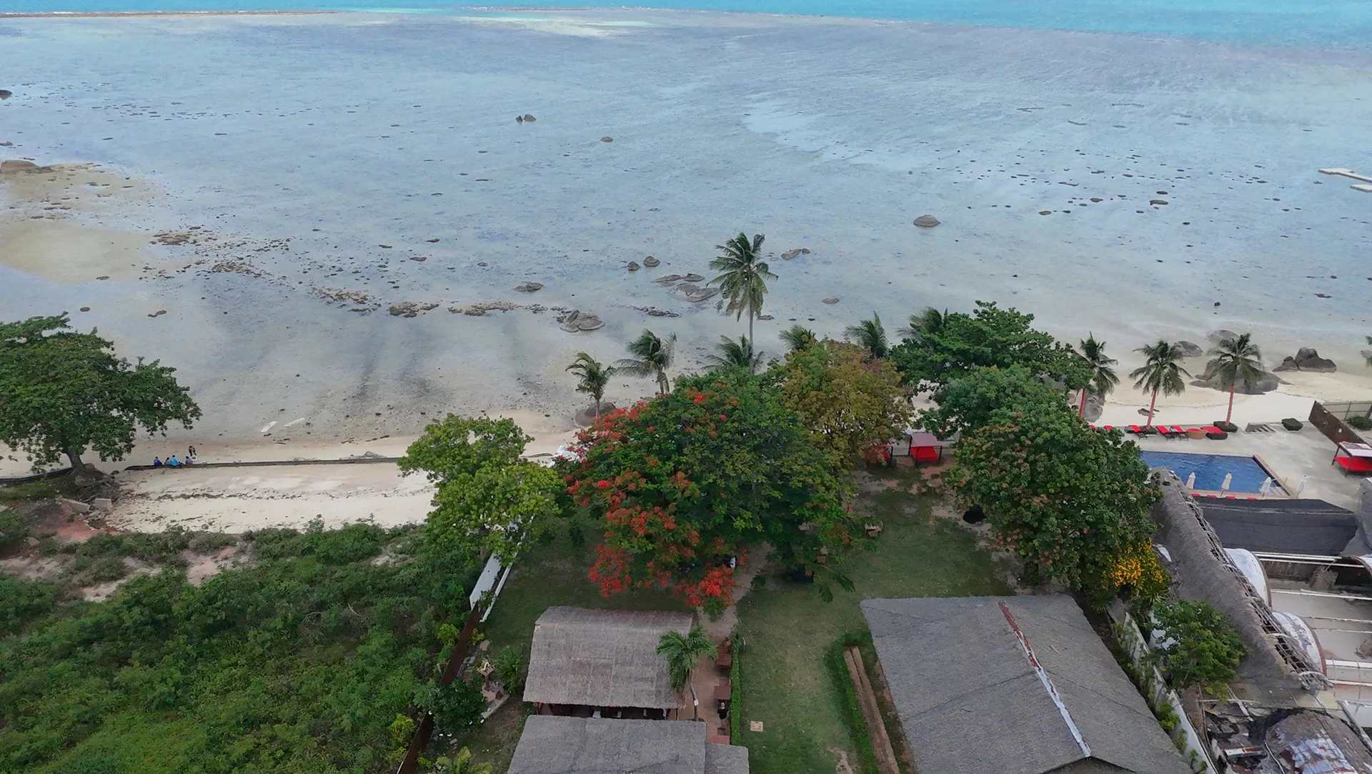 4,800 sqm Beachfront Land for Sale in Lamai, Koh Samui Development Opportunity - Maret, Ko Samui, Thailand