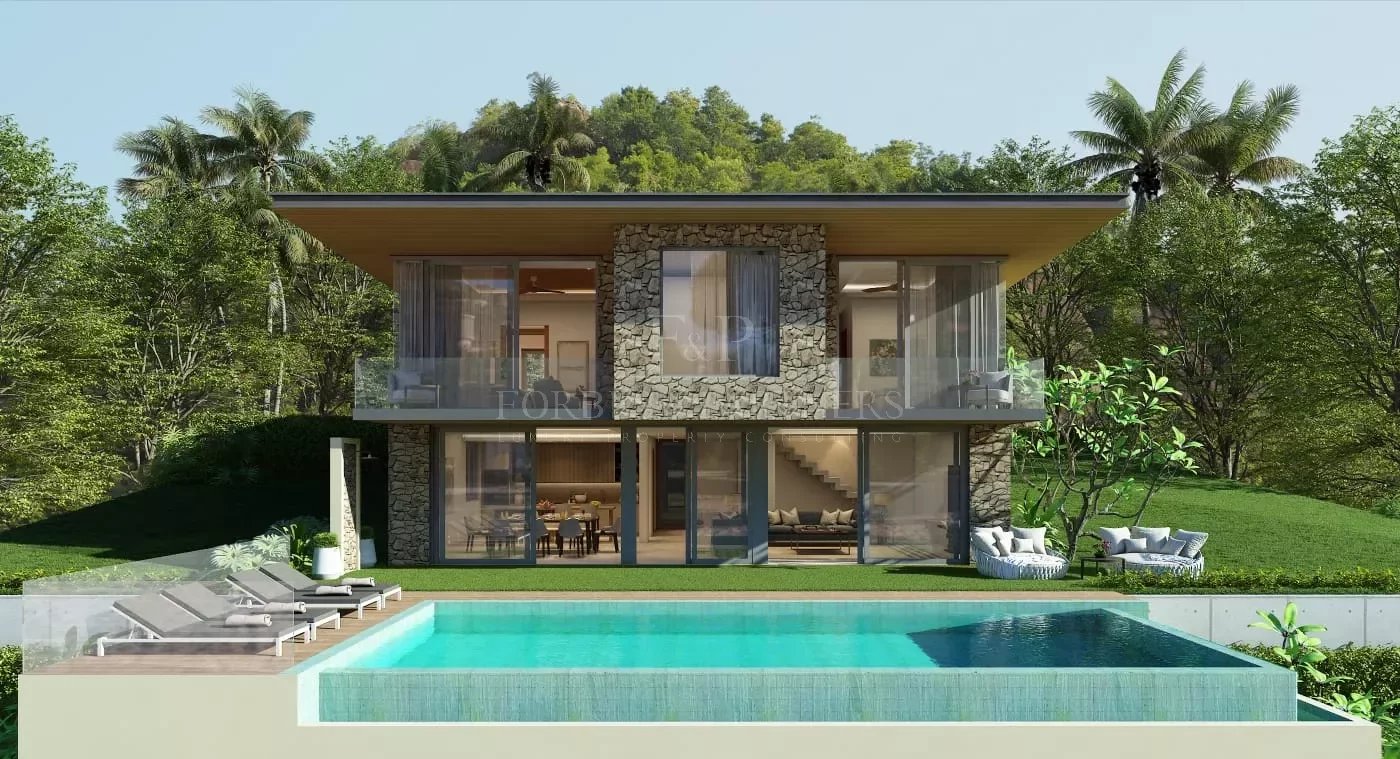 STUNNING LAND PLOTS WITH SPECTACULAR VIEWS - Choeng Mon, Ko Samui, Thailand