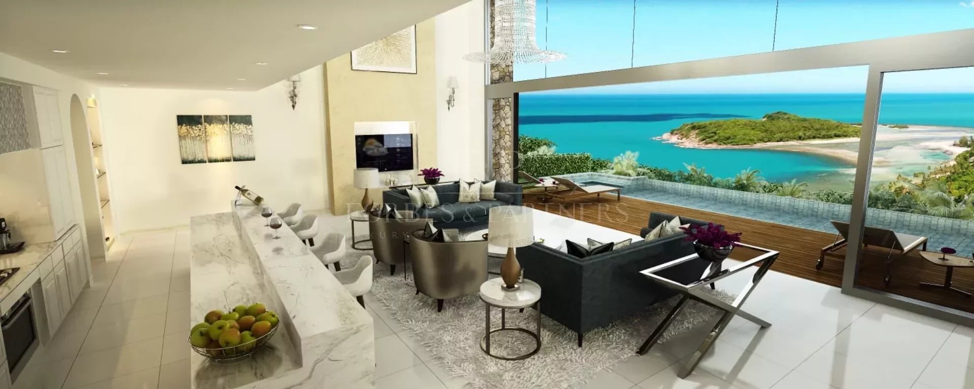 STUNNING LAND PLOTS WITH SPECTACULAR VIEWS - Choeng Mon, Ko Samui, Thailand