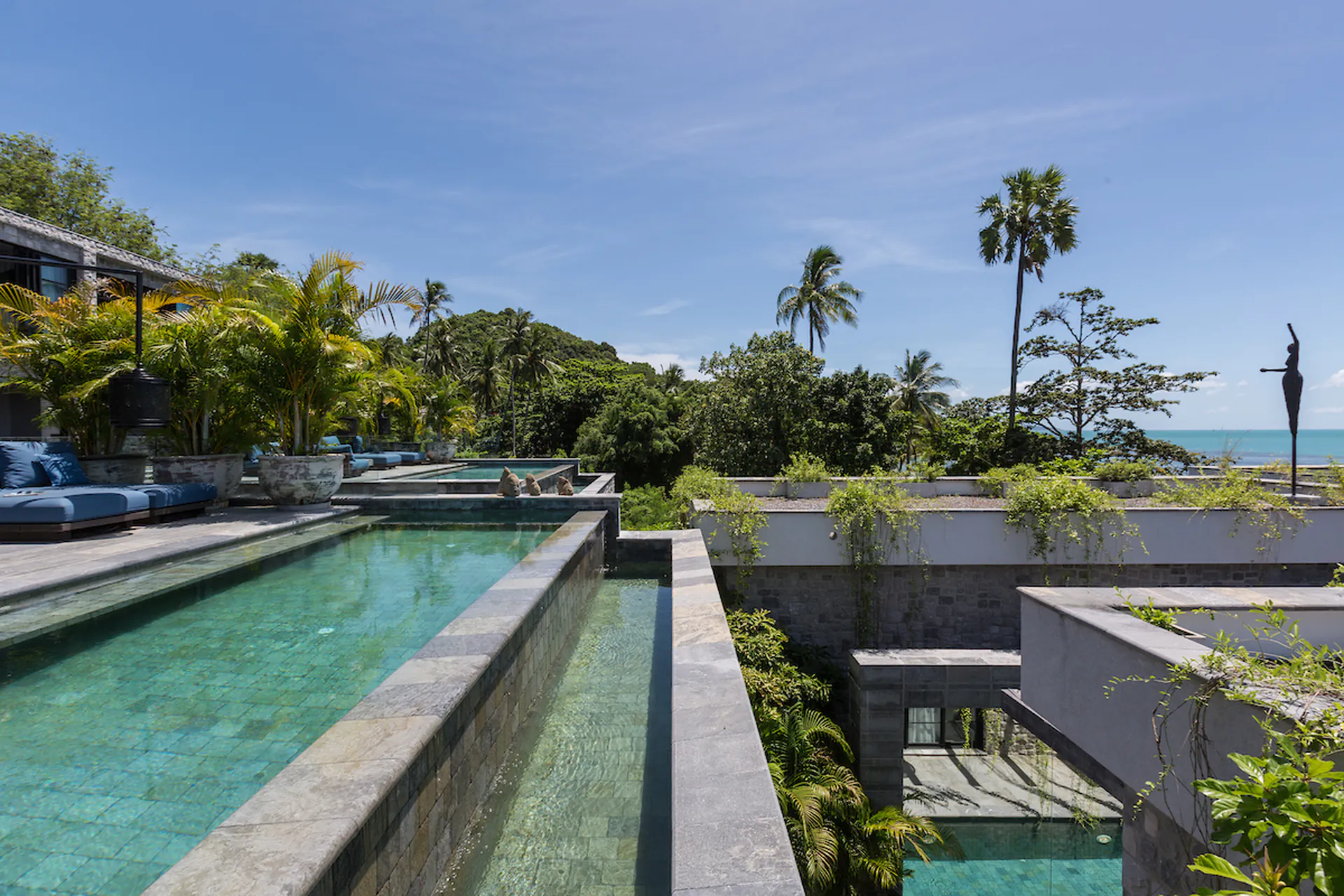 Premium 20-Bedroom Estate For Rent in Koh Samui for Extended Families and Large Groups with Multiple Infinity Pools, Beach Access and Concierge - Bo Phut, Ko Samui, Thailand