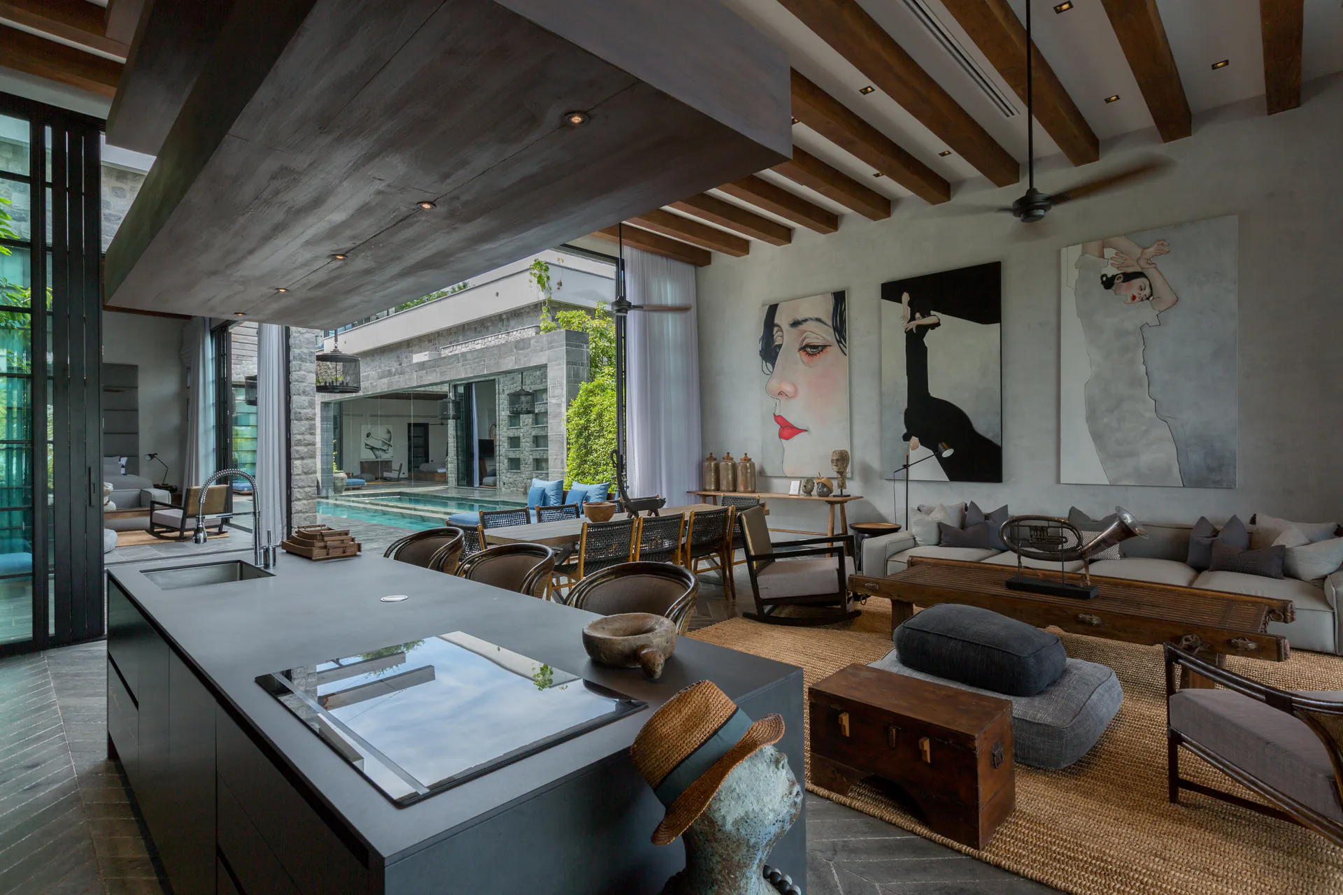 Premium 20-Bedroom Estate For Rent in Koh Samui for Extended Families and Large Groups with Multiple Infinity Pools, Beach Access and Concierge - Bo Phut, Ko Samui, Thailand