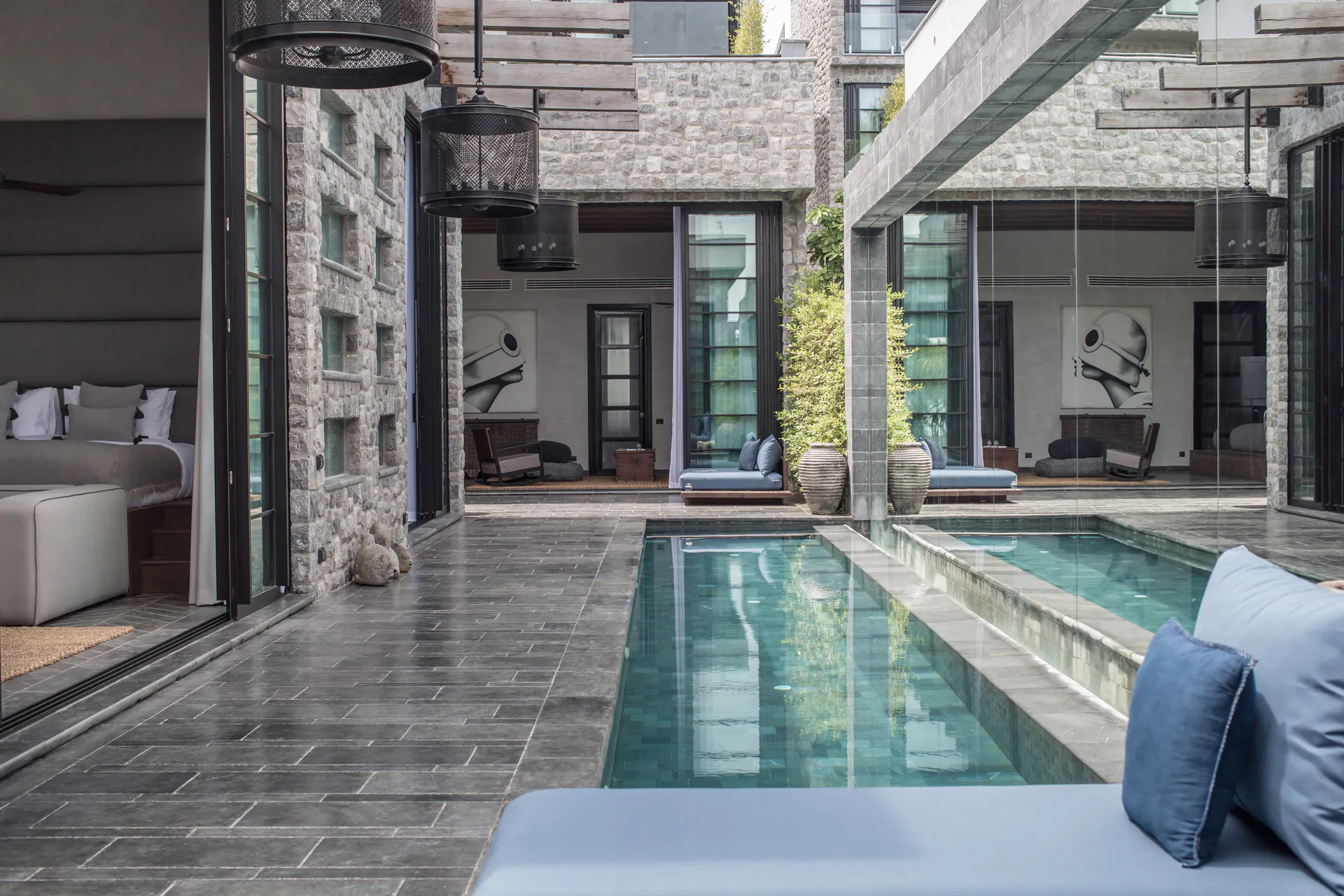 Four-Villa Beachfront Compound with Sixteen Pools, Bophut — view 2