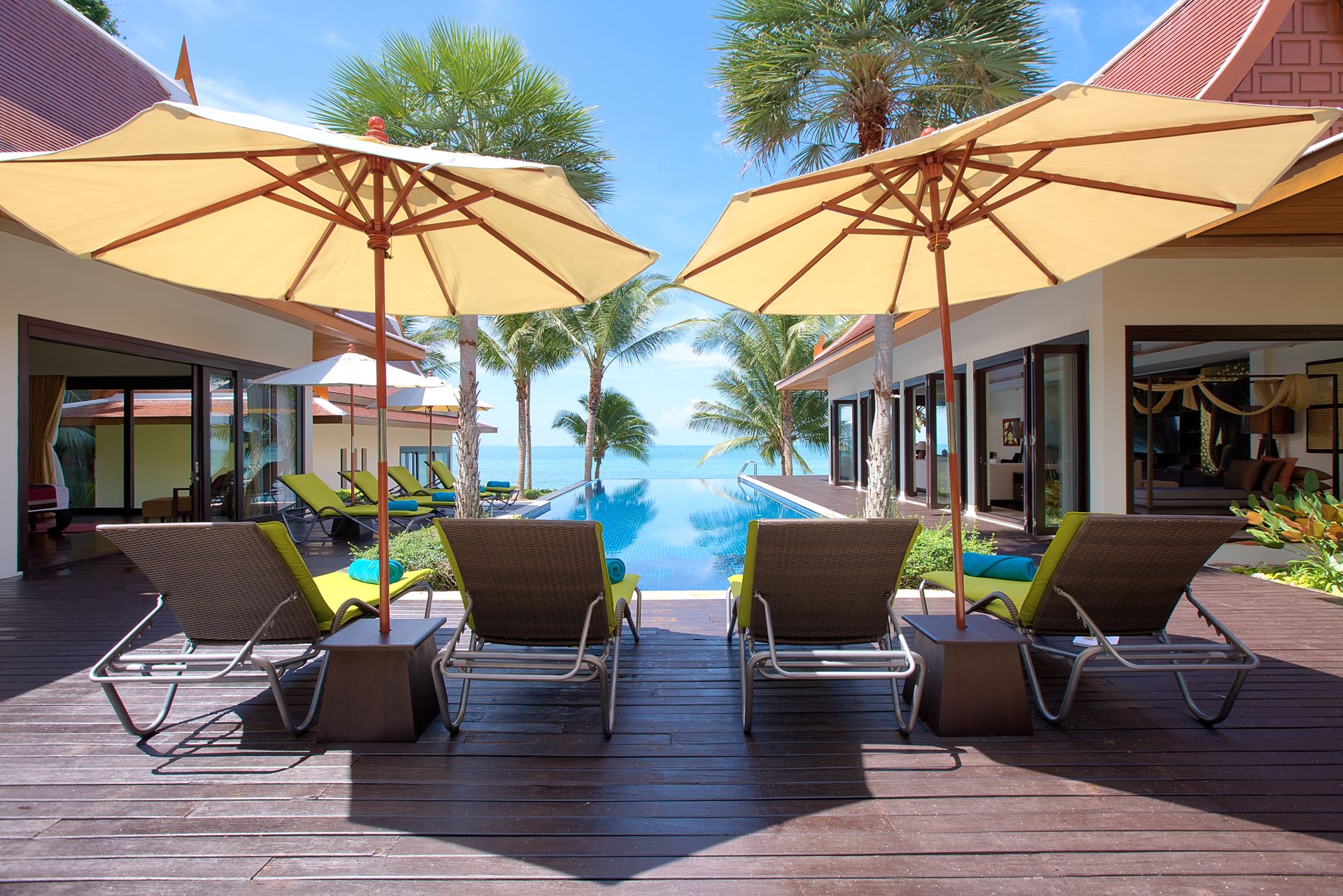 Luxury 5-Bedroom Beachfront Villa For Rent on Koh Samui's West Coast ...