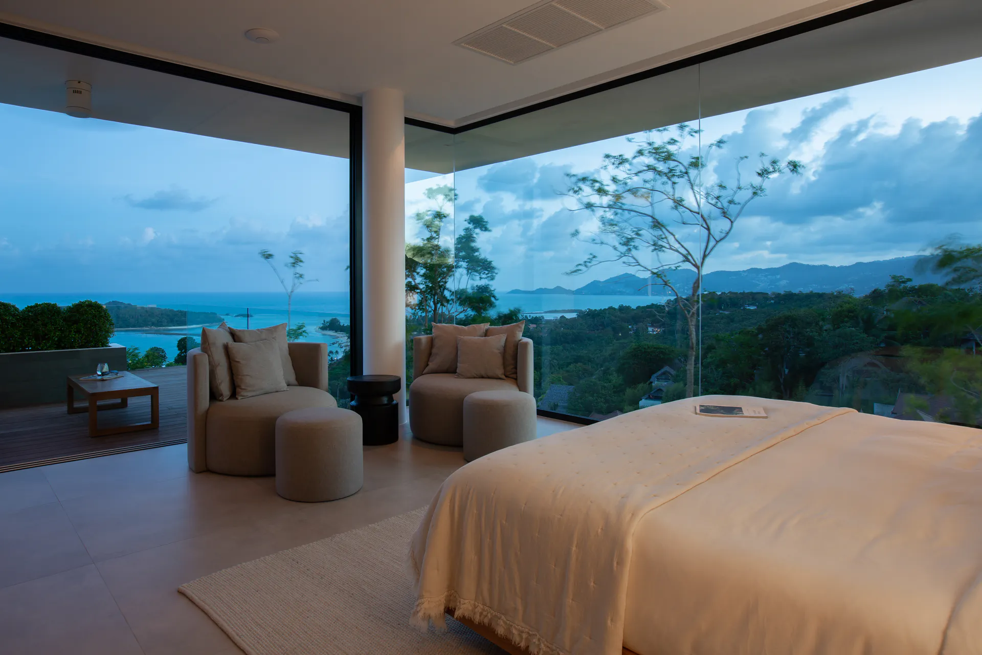 LUXURY 9-BEDROOM STAFFED VILLAS FOR LARGE GROUPS IN THAILAND, KOH SAMUI - Choeng Mon, Ko Samui, Thailand