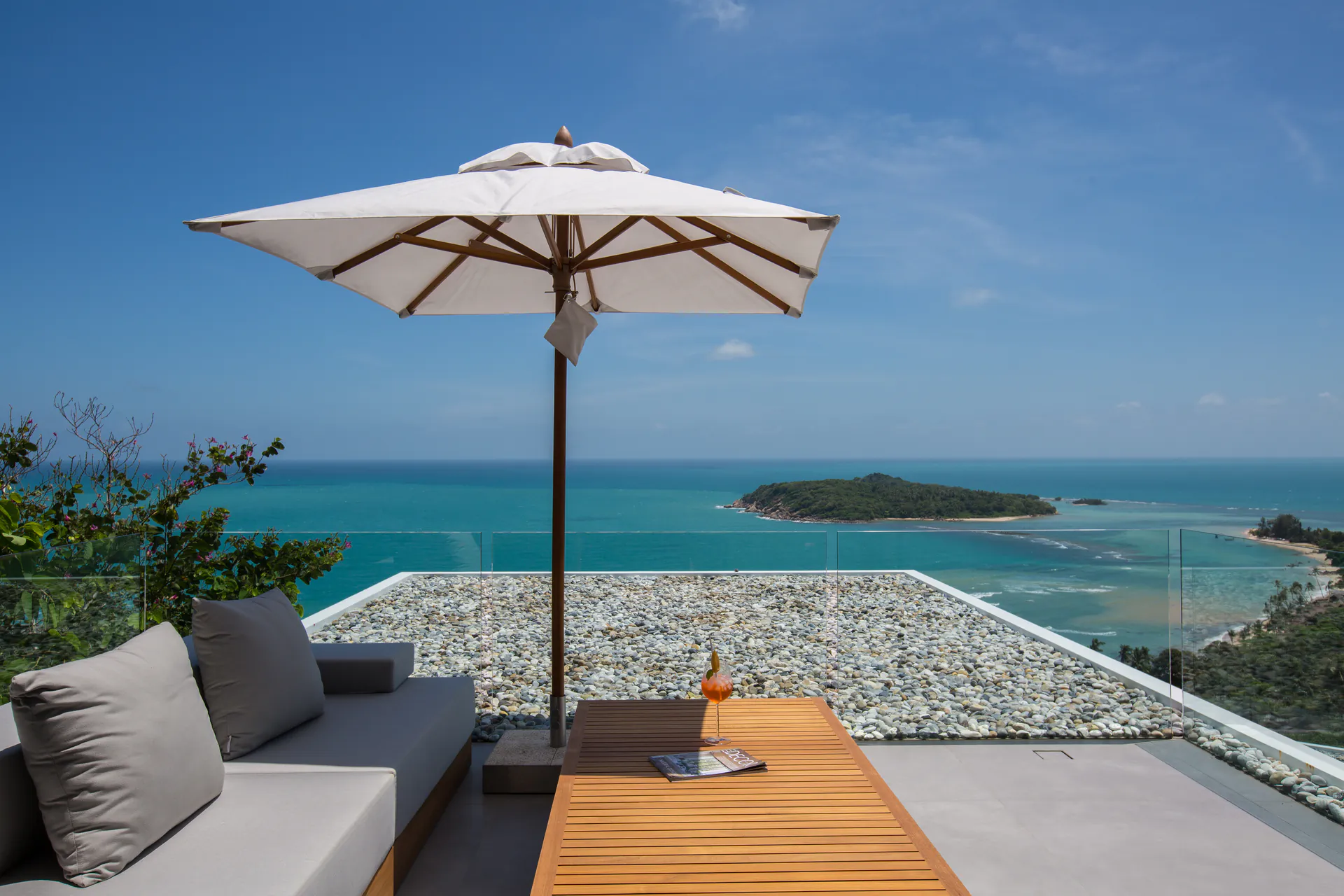 LUXURY 9-BEDROOM STAFFED VILLAS FOR LARGE GROUPS IN THAILAND, KOH SAMUI - Choeng Mon, Ko Samui, Thailand