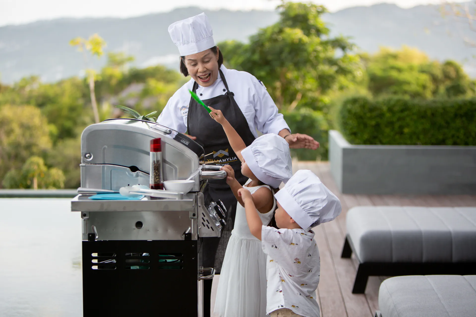 LUXURY 9-BEDROOM STAFFED VILLAS FOR LARGE GROUPS IN THAILAND, KOH SAMUI - Choeng Mon, Ko Samui, Thailand