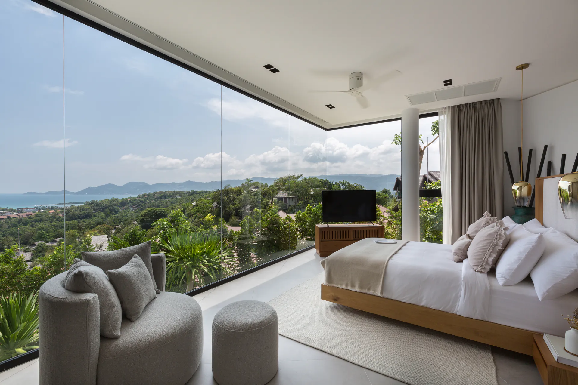 LUXURY 9-BEDROOM STAFFED VILLAS FOR LARGE GROUPS IN THAILAND, KOH SAMUI - Choeng Mon, Ko Samui, Thailand