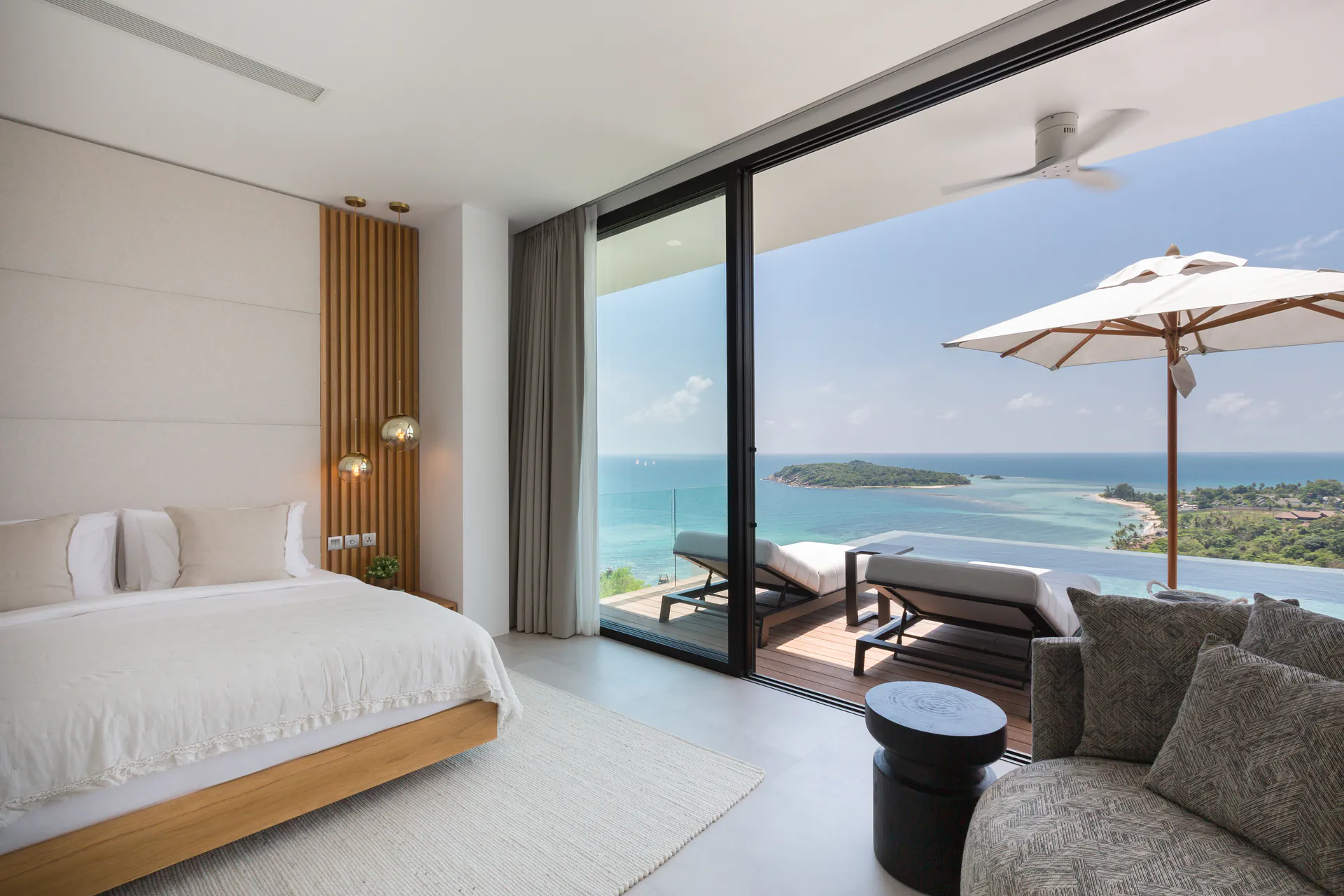 LUXURY 9-BEDROOM STAFFED VILLAS FOR LARGE GROUPS IN THAILAND, KOH SAMUI - Choeng Mon, Ko Samui, Thailand