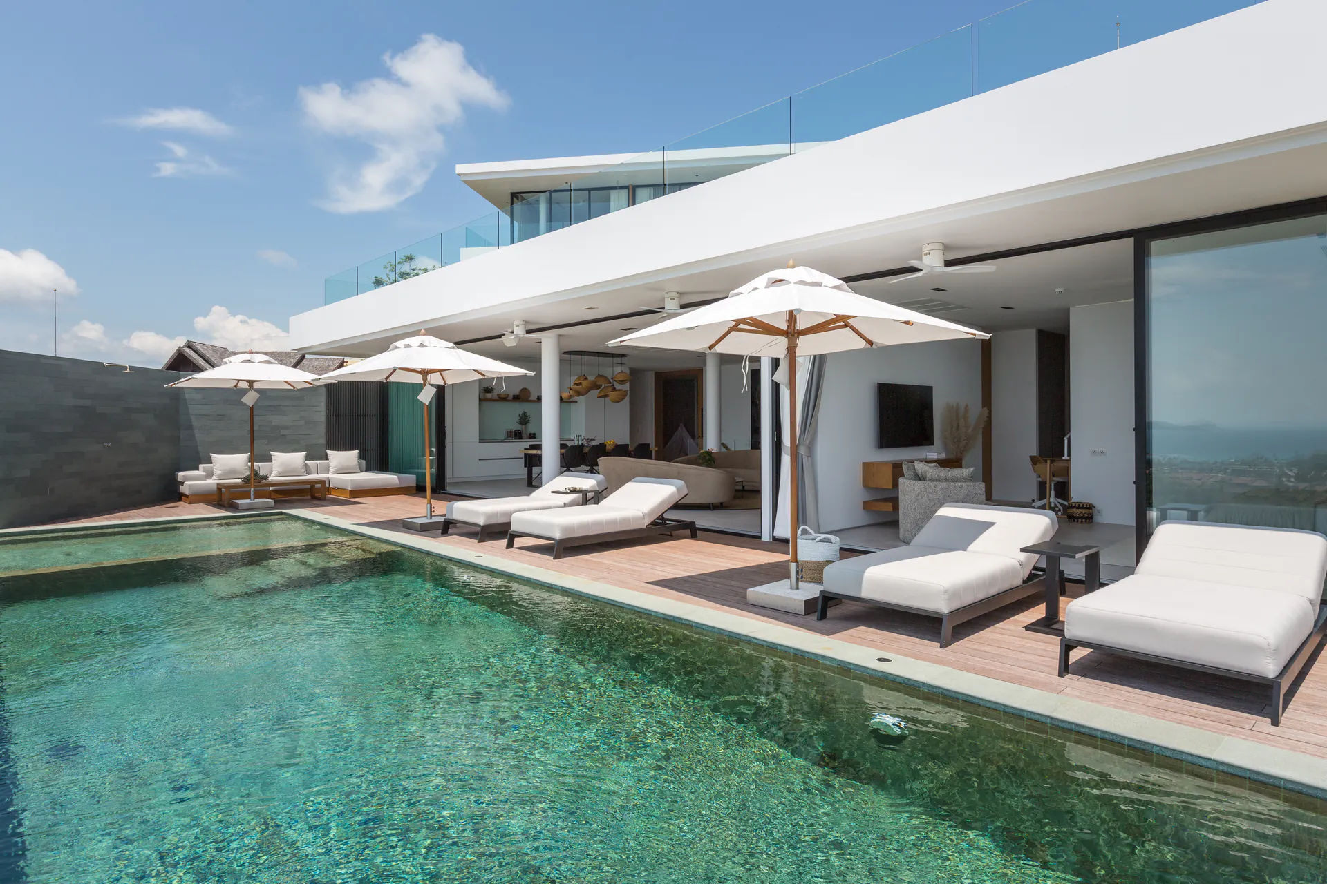 LUXURY 9-BEDROOM STAFFED VILLAS FOR LARGE GROUPS IN THAILAND, KOH SAMUI - Choeng Mon, Ko Samui, Thailand