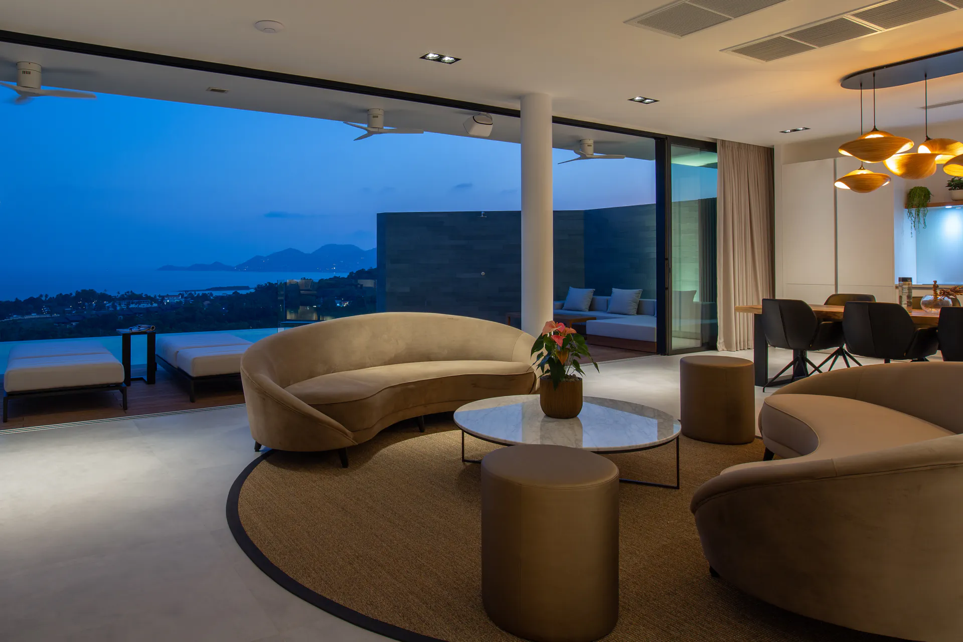 LUXURY 9-BEDROOM STAFFED VILLAS FOR LARGE GROUPS IN THAILAND, KOH SAMUI - Choeng Mon, Ko Samui, Thailand
